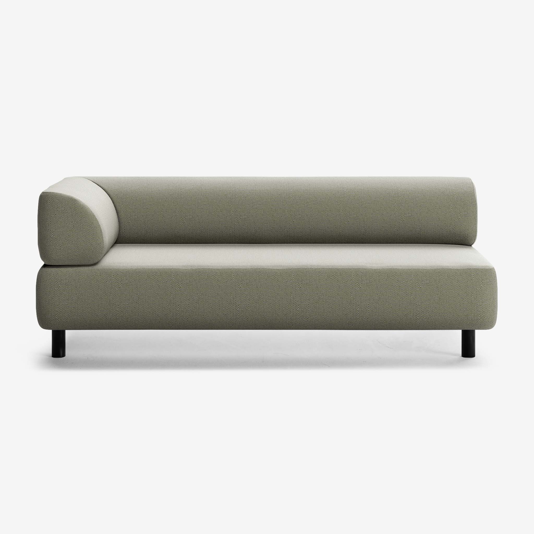 Bolder Sofa 3 Sitzer Links Arc Oxide