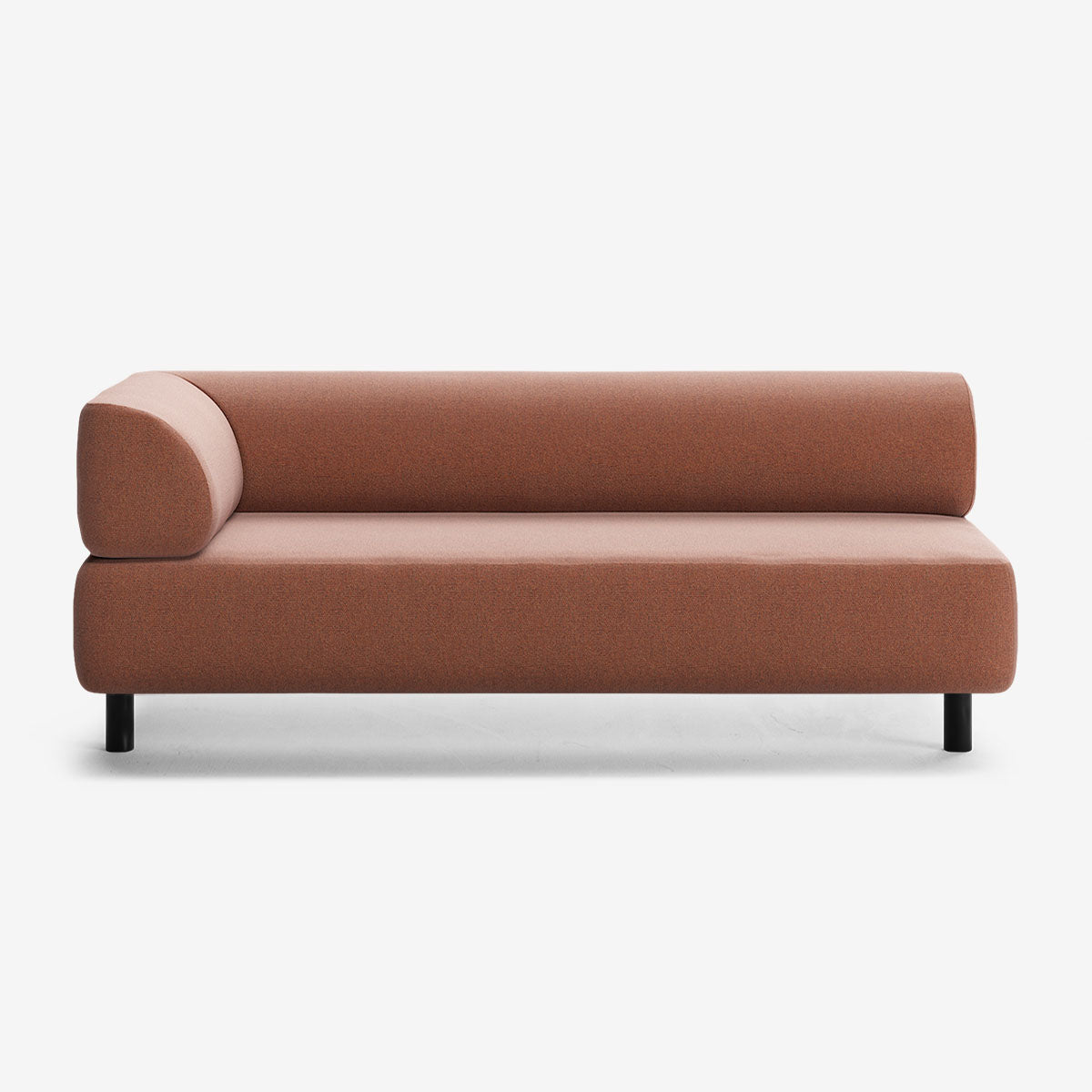 Bolder Sofa 3 Sitzer Links Heritage Rust