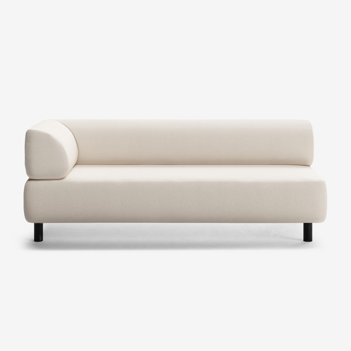 Bolder Sofa 3 Sitzer Links Nantes Linen Chalk