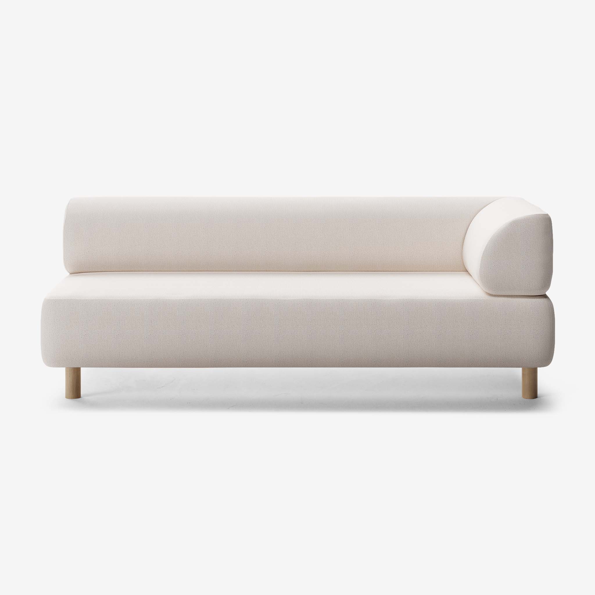 Bolder Sofa 3 Sitzer Rechts Arc Frame Eiche