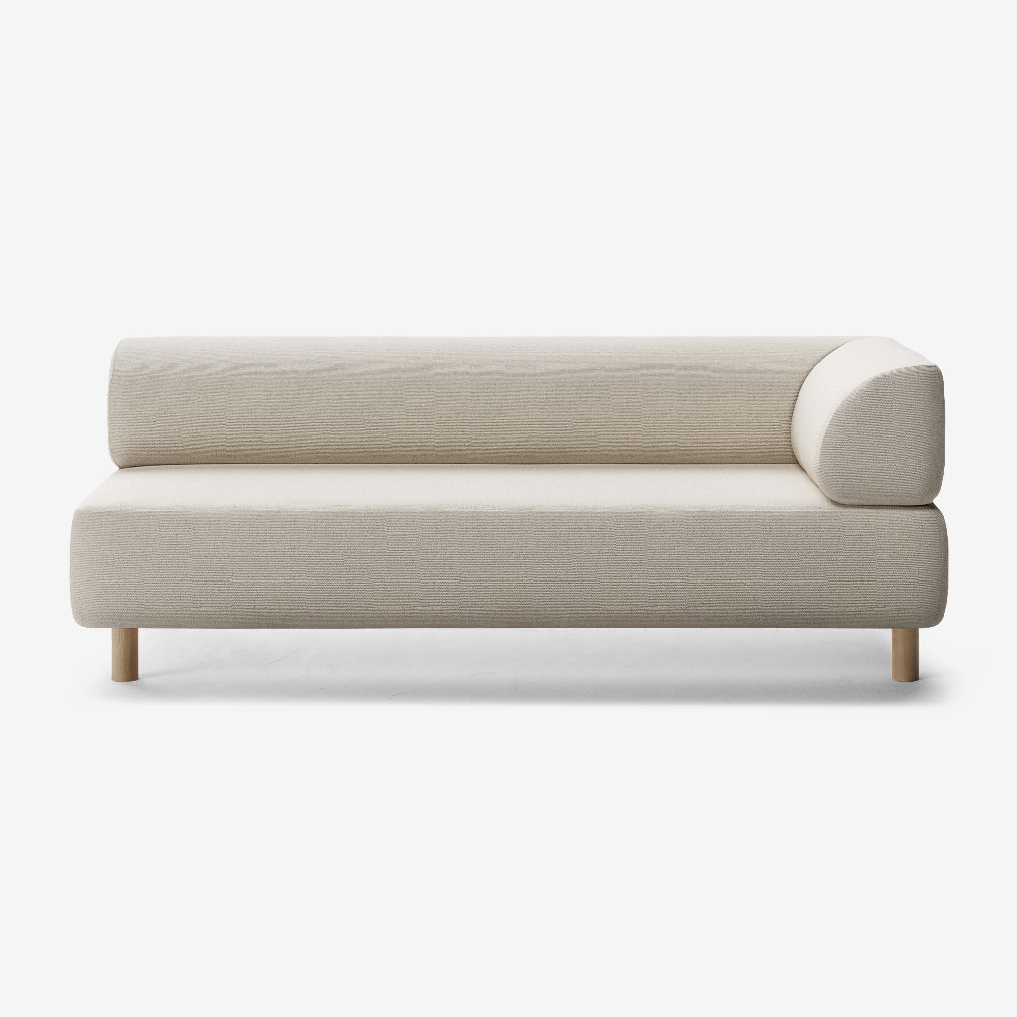 Bolder Sofa 3 Sitzer Rechts Heritage Papyrus Eiche