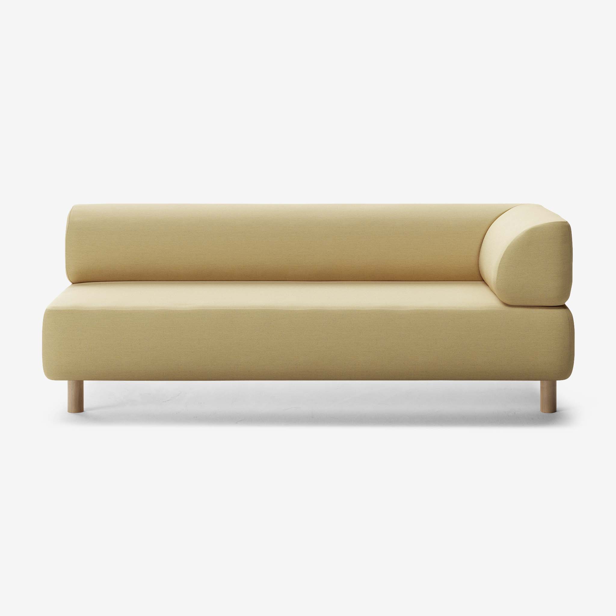 Bolder Sofa 3 Sitzer Rechts Nantes Amber Eiche