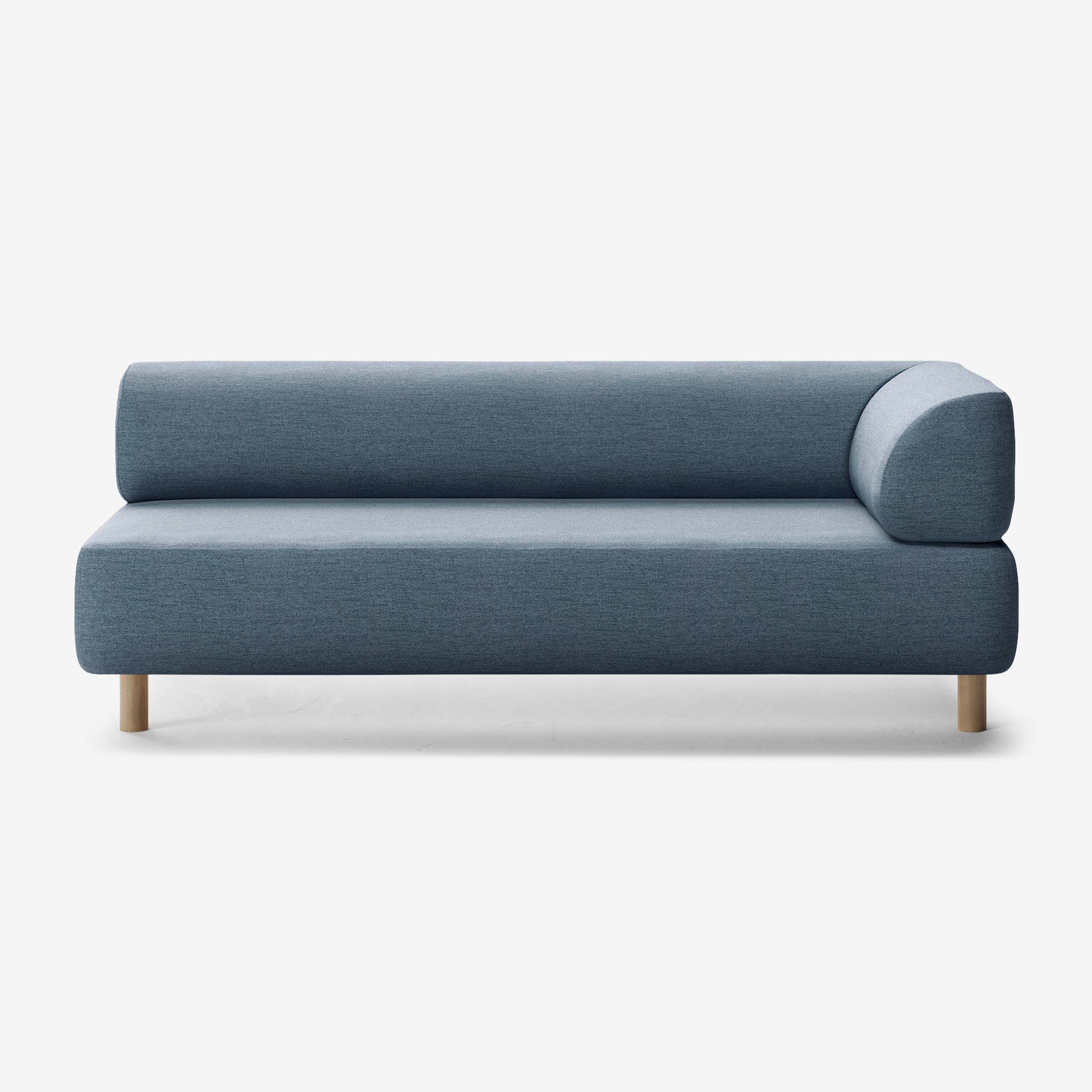 Bolder Sofa 3 Sitzer Rechts Nantes Carbon Sky Eiche