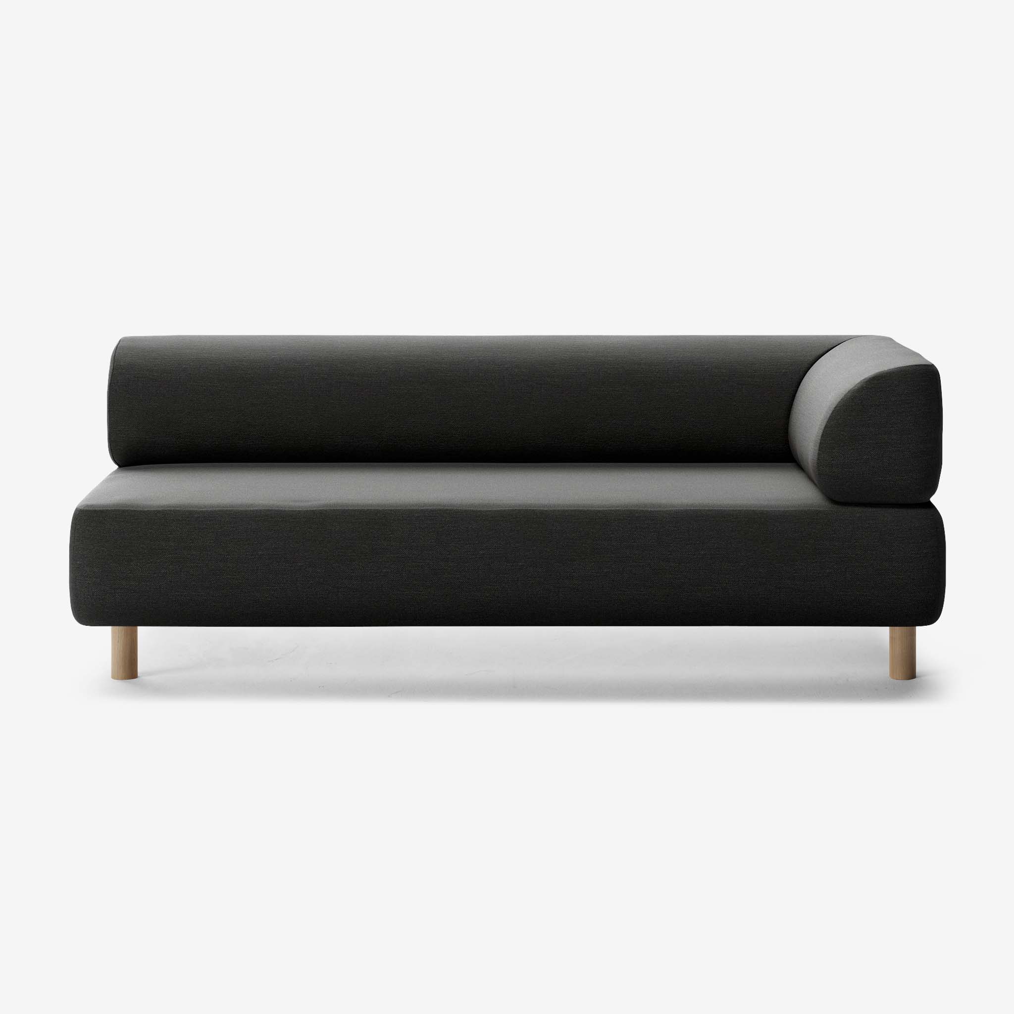 Bolder Sofa 3 Sitzer Rechts Nantes Sooty Eiche