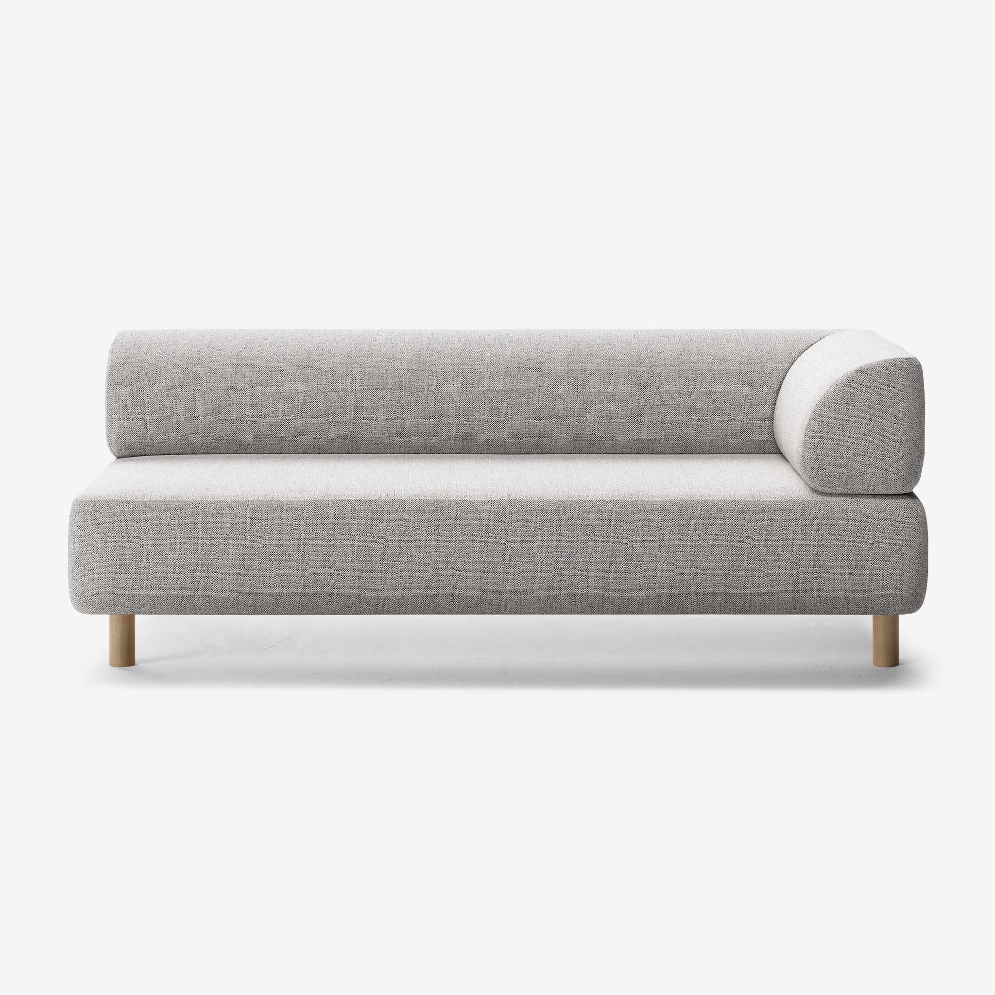 Bolder Sofa 3 Sitzer Rechts Savant Nimbus Eiche