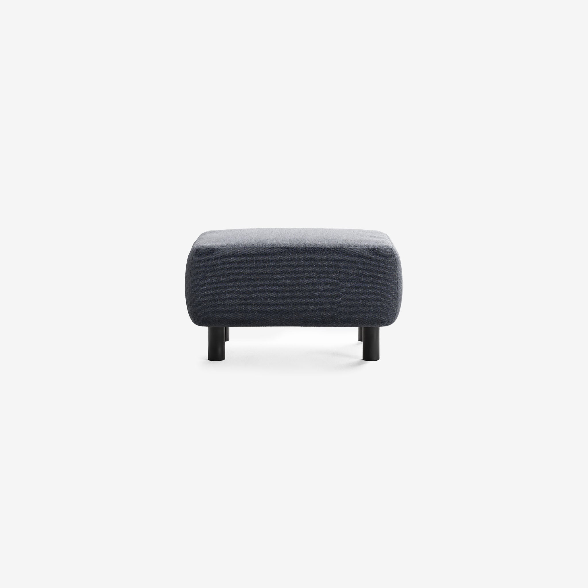 Bolder Sofa Hocker Heritage Indigo Schwarz