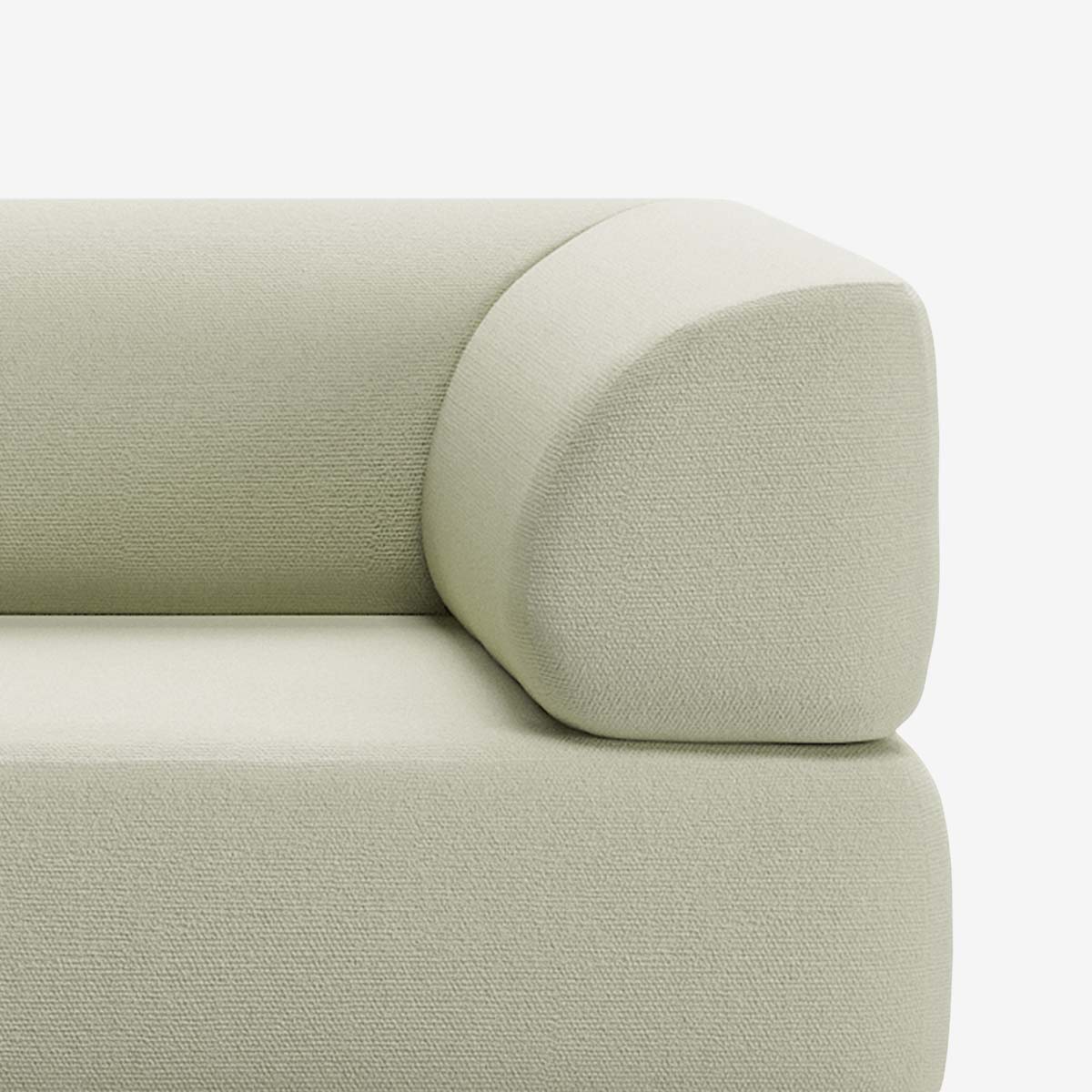 Bolder Sofa Mit Armlehne Heritage Moss Rechts
