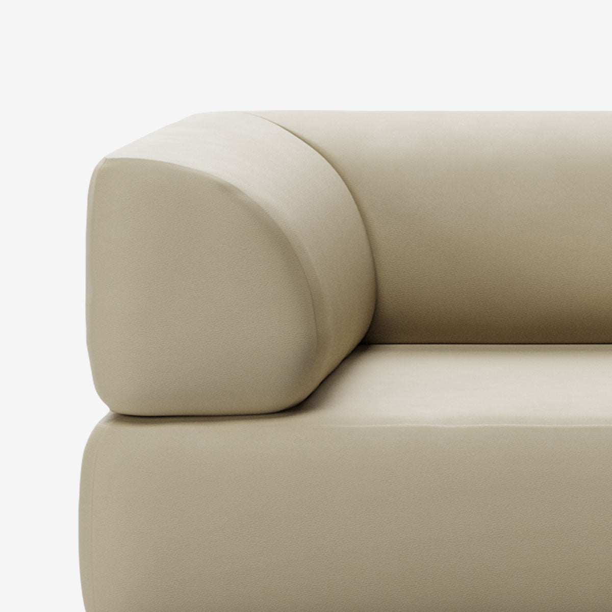 Bolder Sofa 3 Seater With Armrest Left