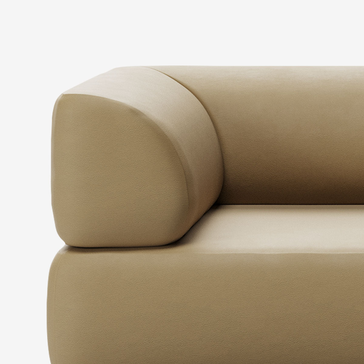 Bolder Sofa 3 Seater With Armrest Left