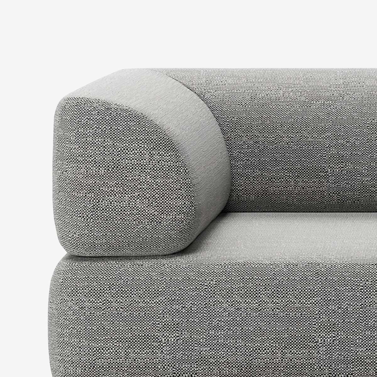 Bolder Sofa Mit Armlehne Savant Zinc Detail Links