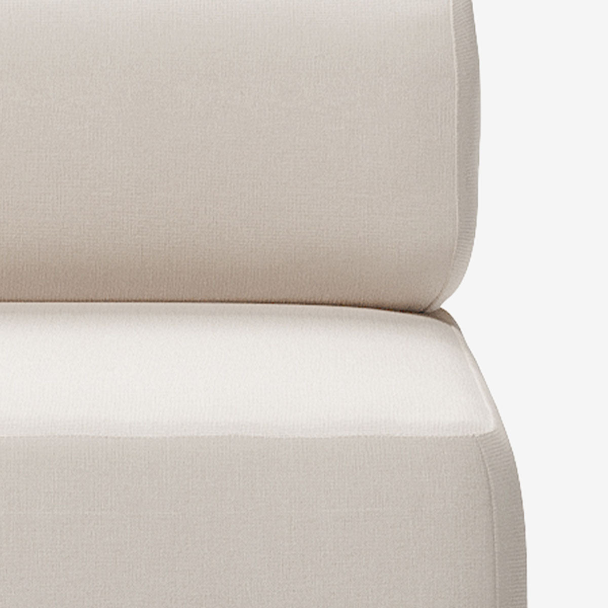 Bolder Sofa Nantes Linen Chalk Seitendetail