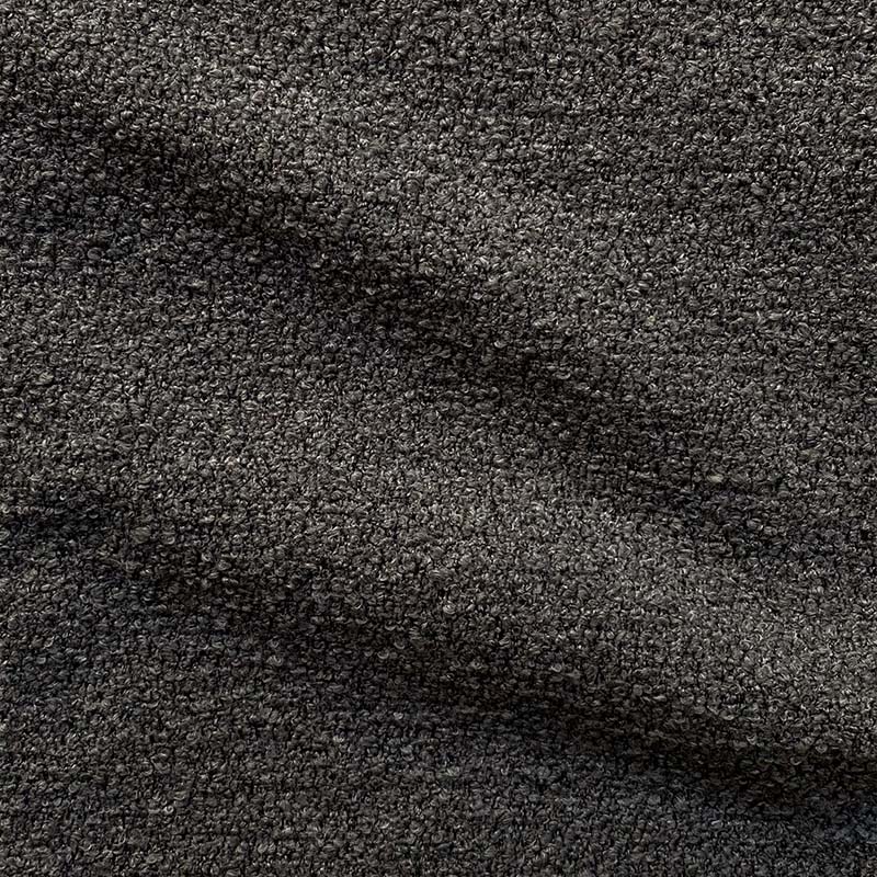 Cushion Fabric Detail Teddy Grey