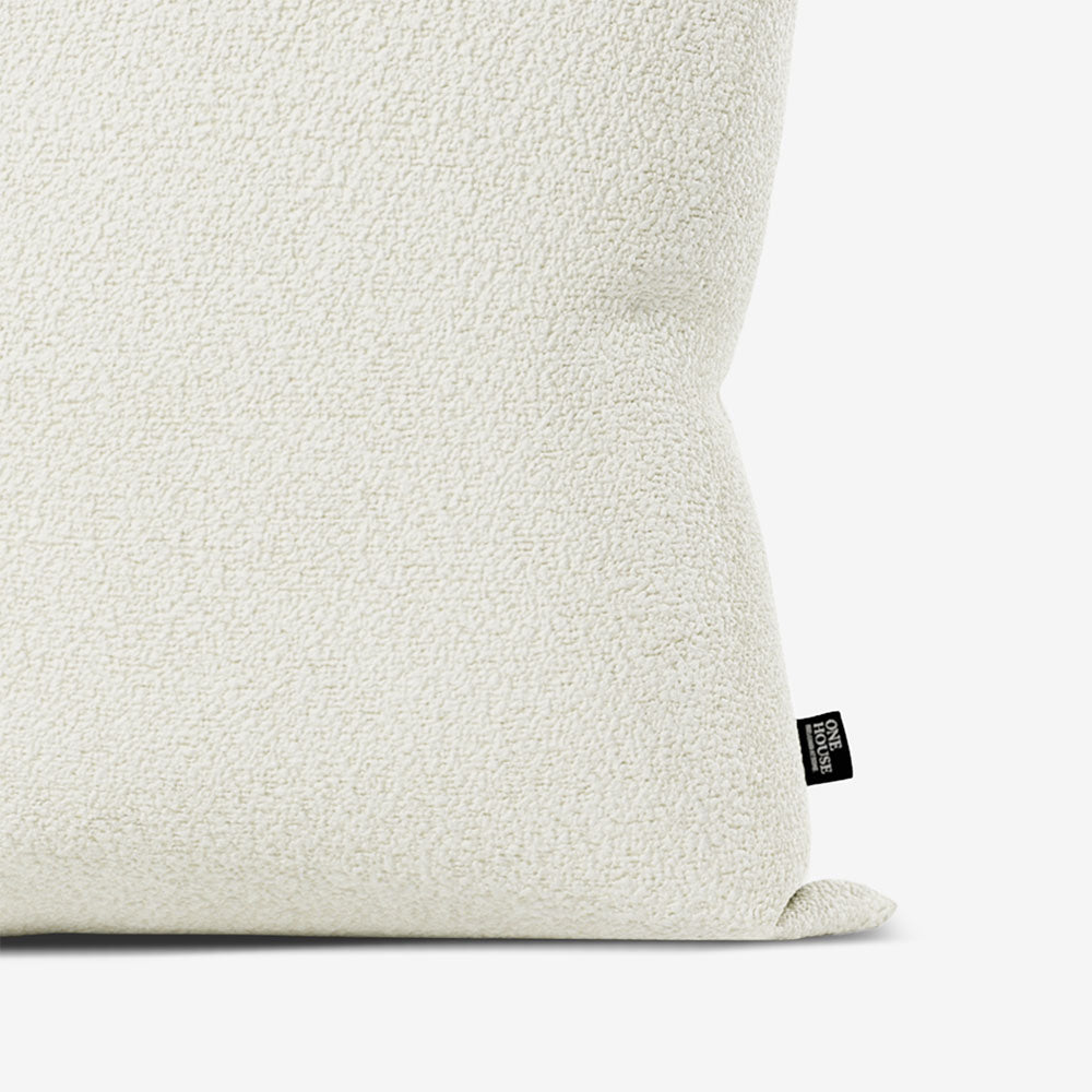 Decorative Cushion Details Teddy White