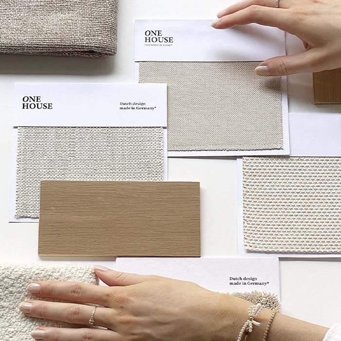 Design Services, Unsere Materialmuster Kollektion