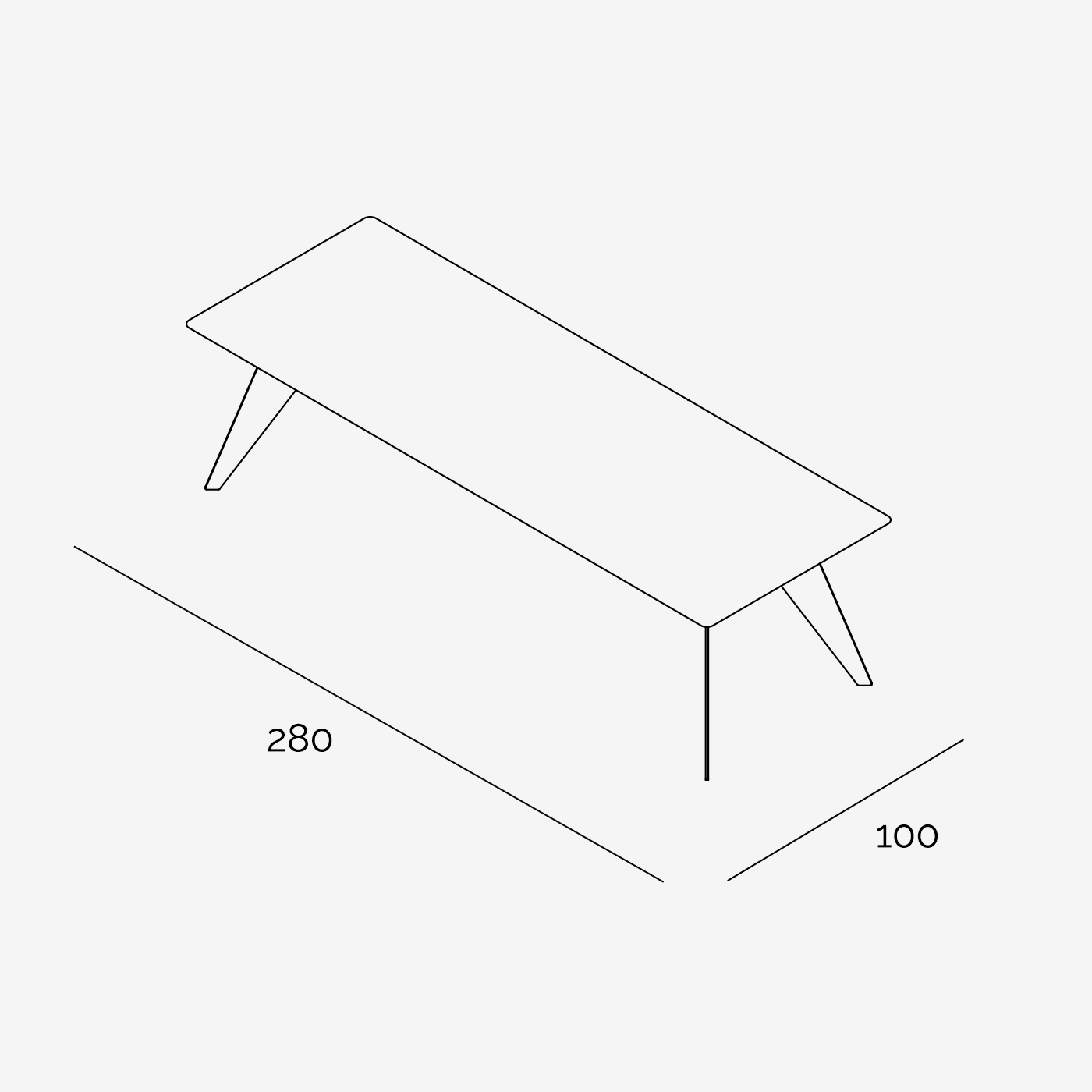 Esstisch Hoogland Schwarz
