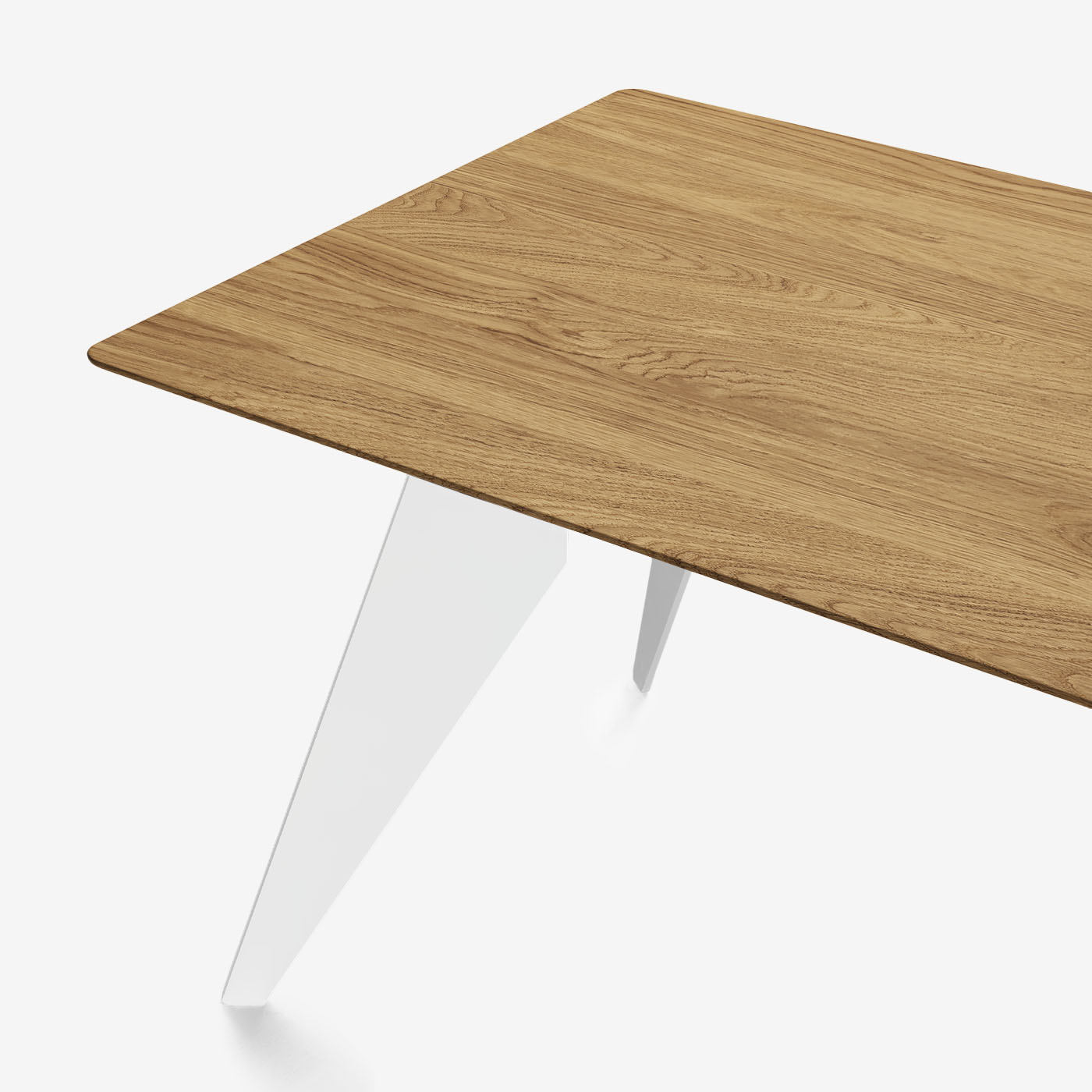 Hoogland Dining Table White Legs