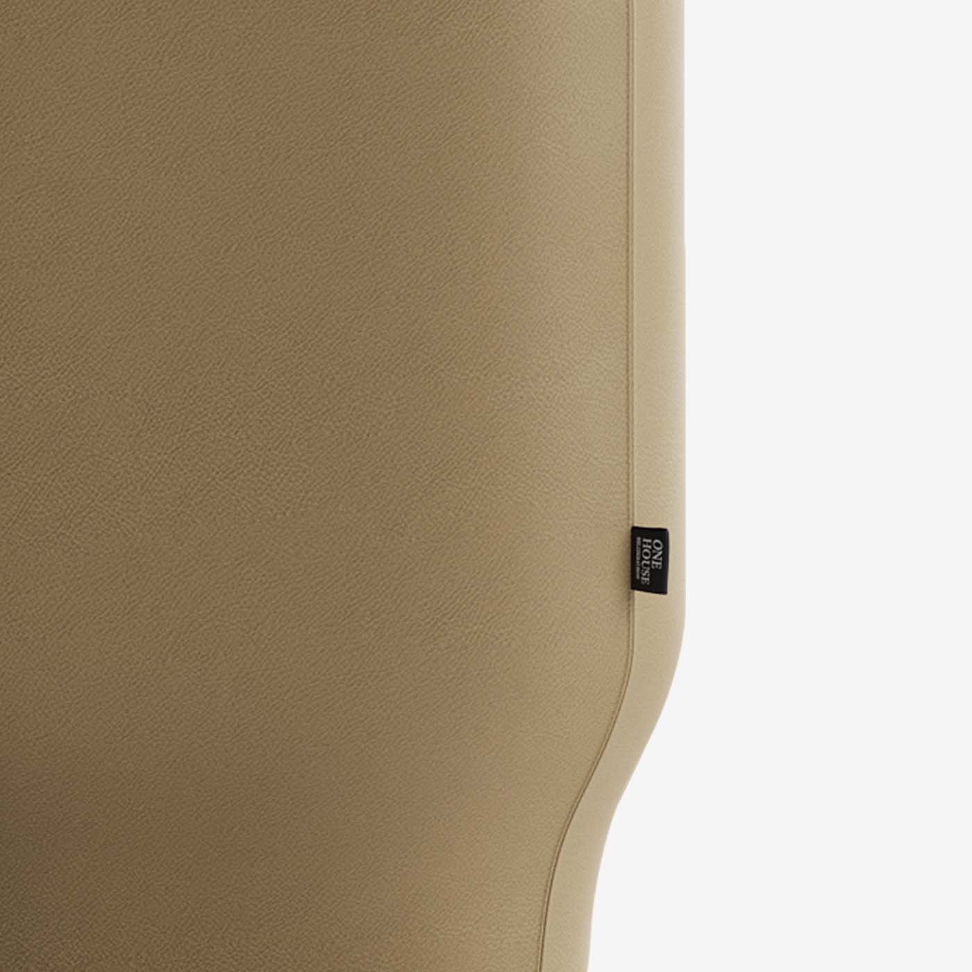 Hansje Hocker Leder Sand Detail 02