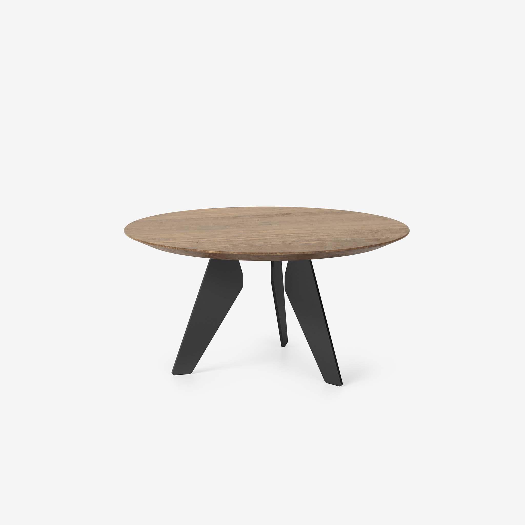 Hoogland Beistelltisch Groß, Farbe Cinnamon, Metall, Schwarz