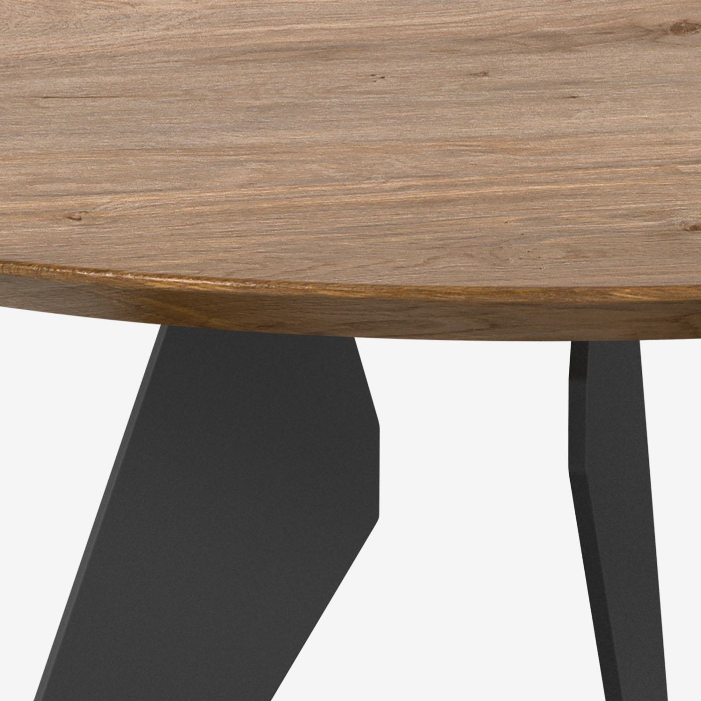 Hoogland Beistelltisch Honey Schwarz Details