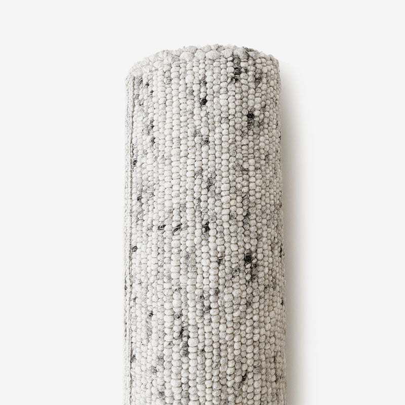 Hugs Wollteppich 200x300 cm (Leicht Grau)