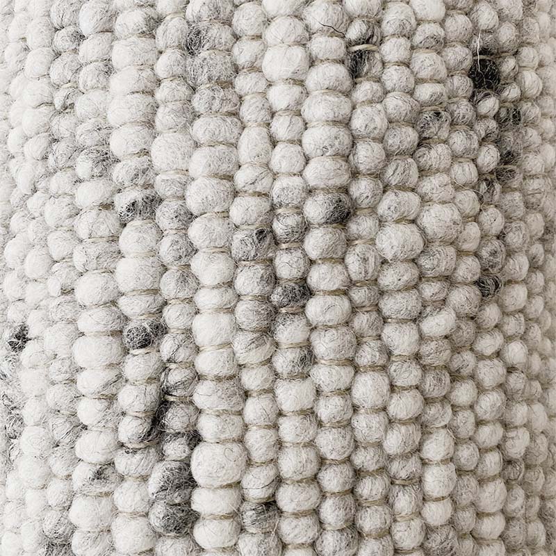 Hugs Wollteppich 200x300 cm (Leicht Grau)