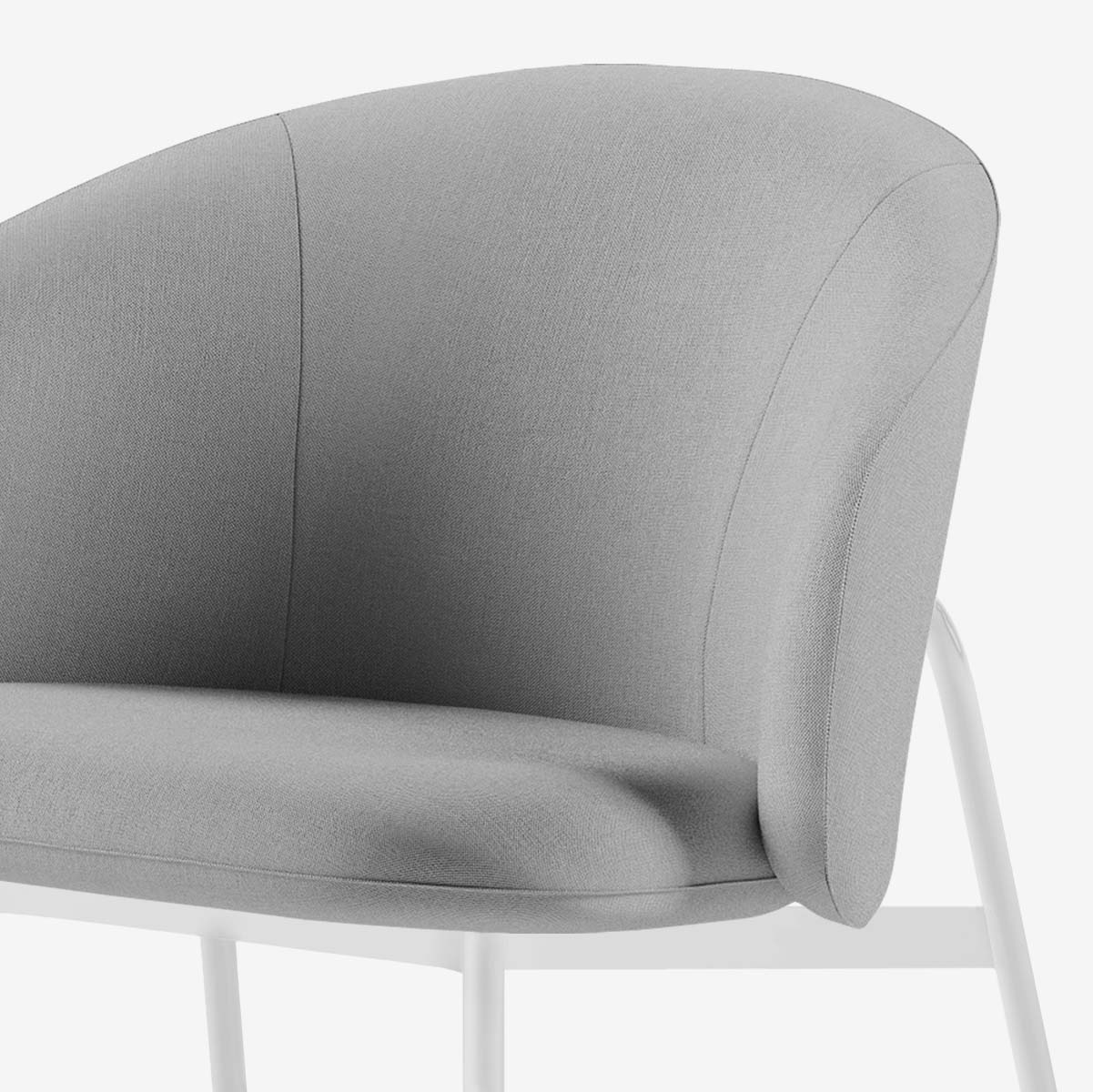 Maatje Loungesessel Nantes Grey Chine Detail 02