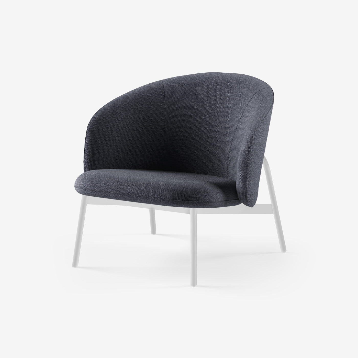Maatje Loungesessel Weiß Heritage Indigo