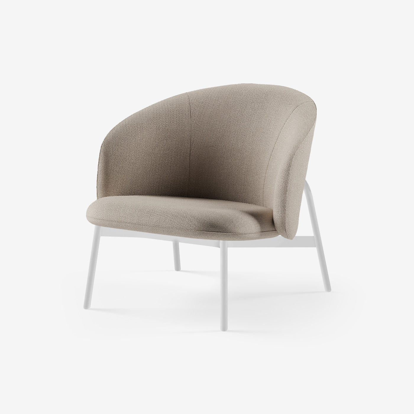 Maatje Loungesessel Weiß Loop Chai