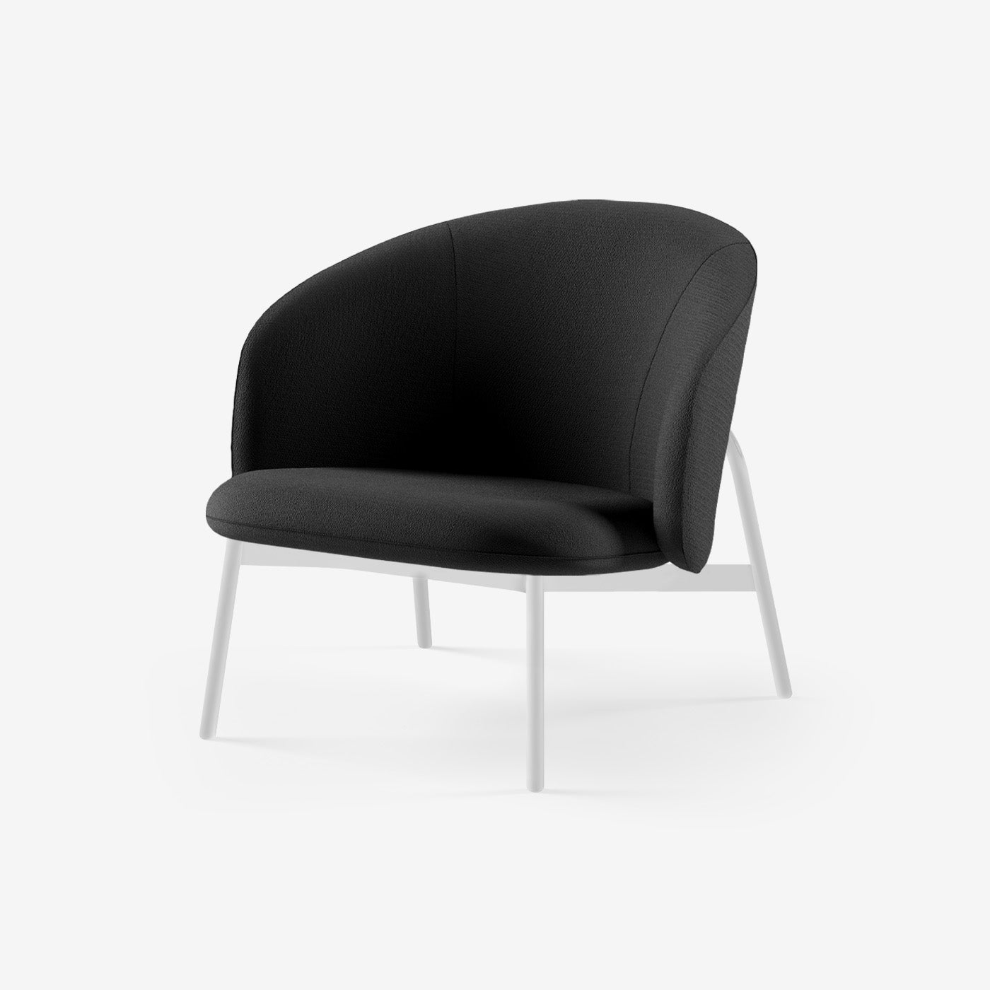 Maatje Loungesessel Weiß Loop Frison