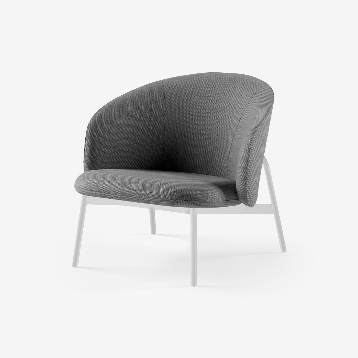 Maatje Loungesessel Weiß Loop Shadow