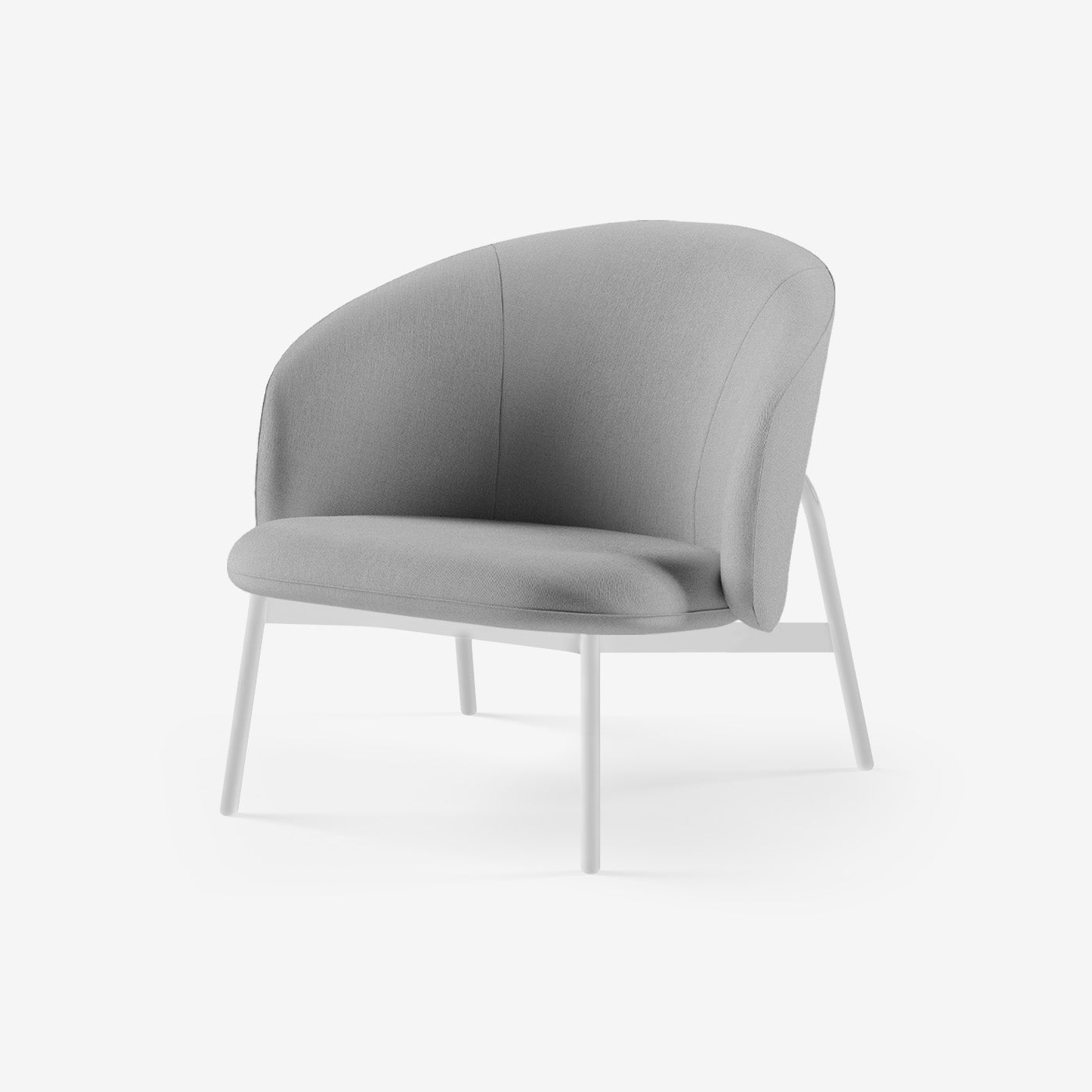 Maatje Loungesessel Weiß Nantes Grey Chine