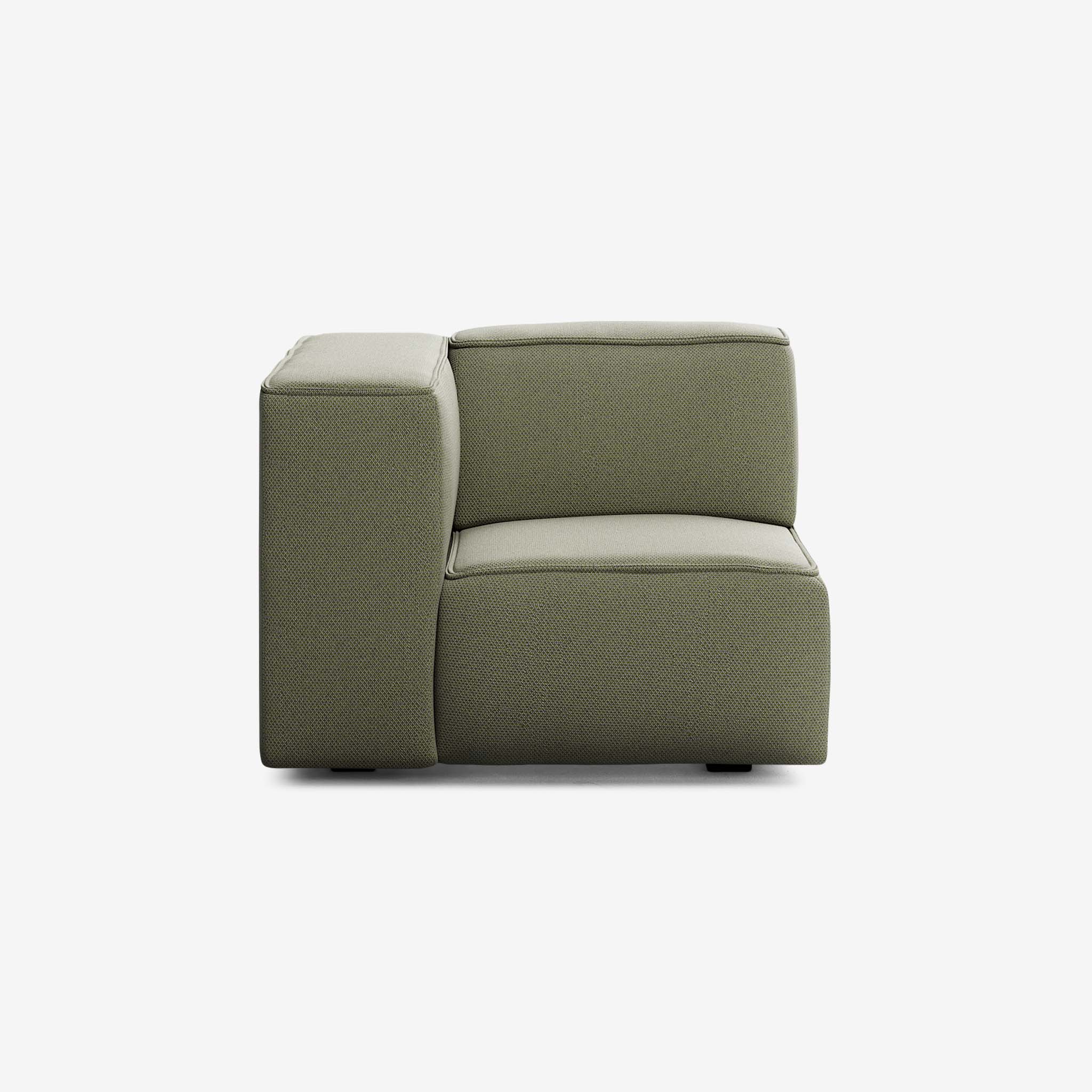 Meester Sofa 1 Sitzer Links Arc Oxide