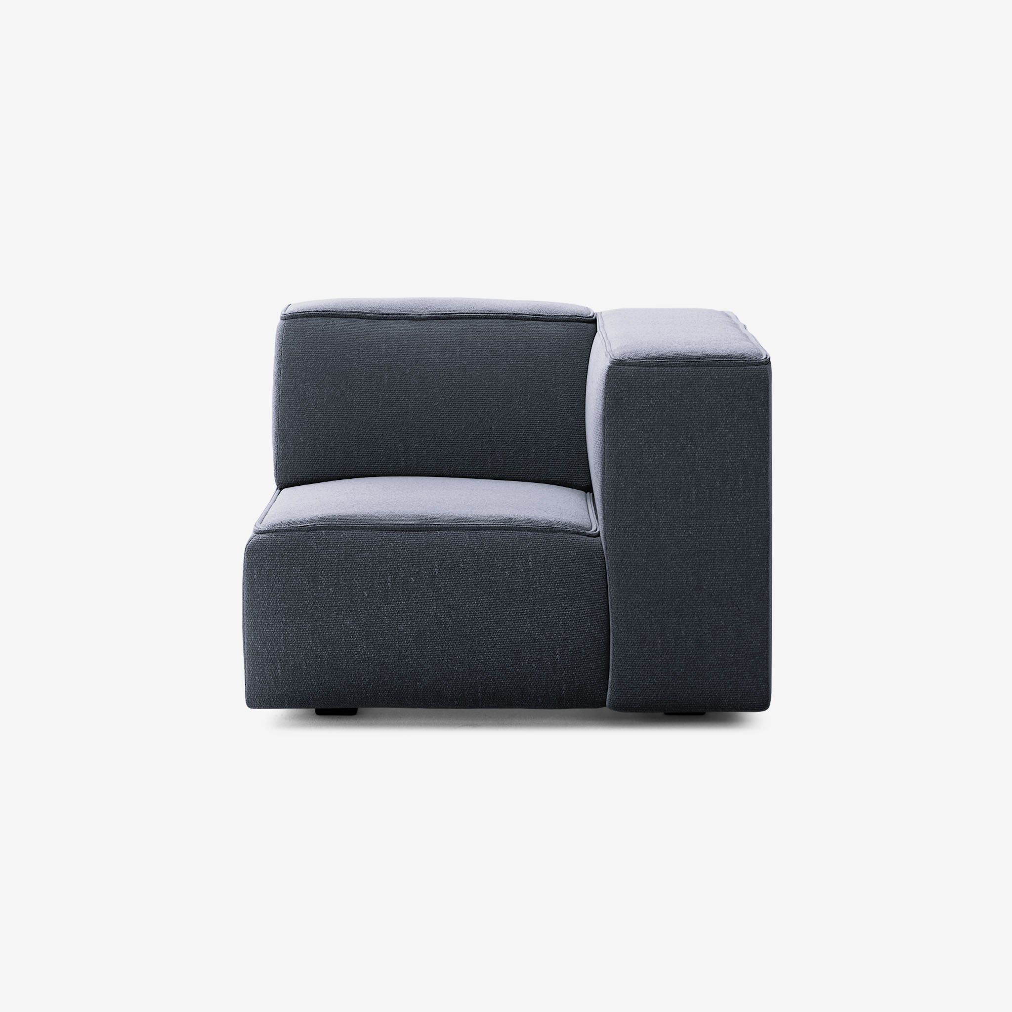 Meester Sofa 1 Sitzer Rechts Heritage Indigo