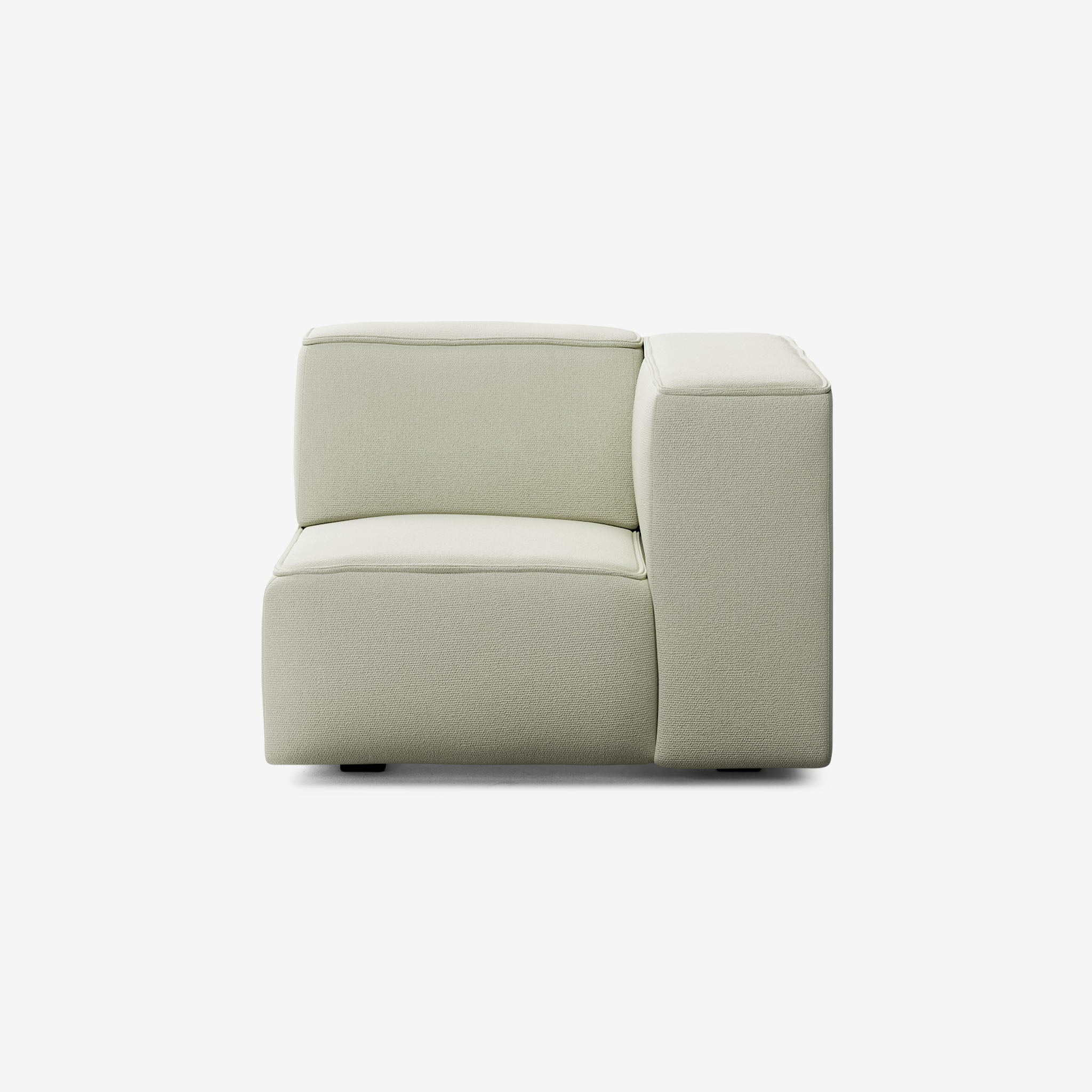 Meester Sofa 1 Sitzer Rechts Heritage Moss