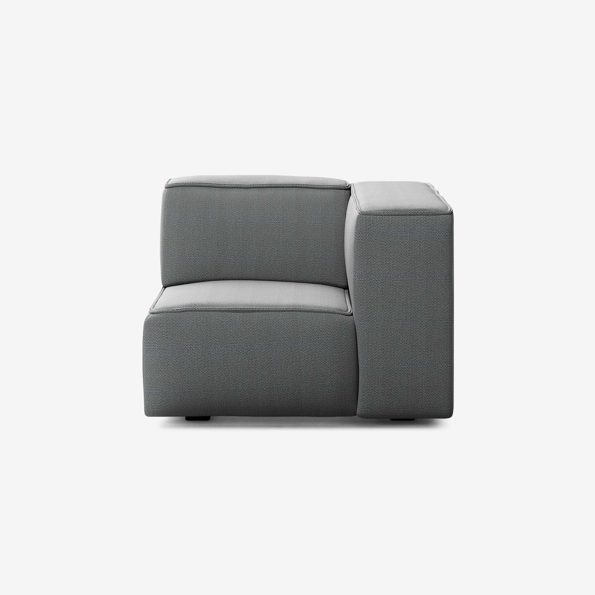 Meester Sofa 1 Sitzer Rechts Loop Charcoal