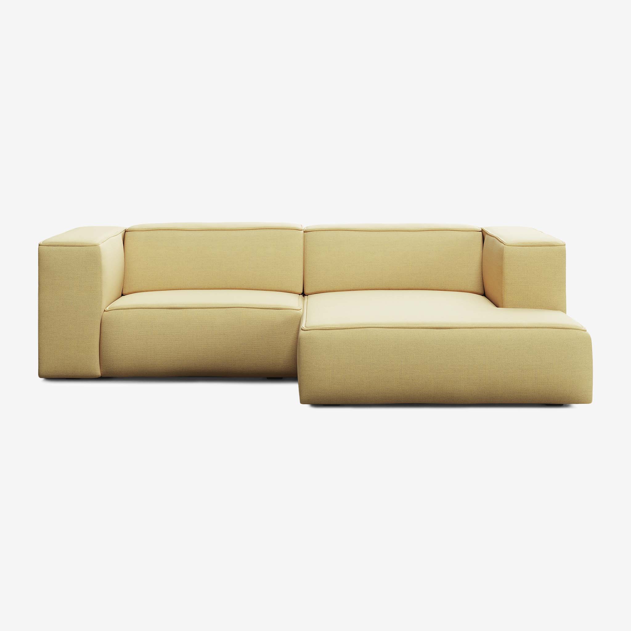 Meester Sofa 254x165 Nantes Amber Rechts