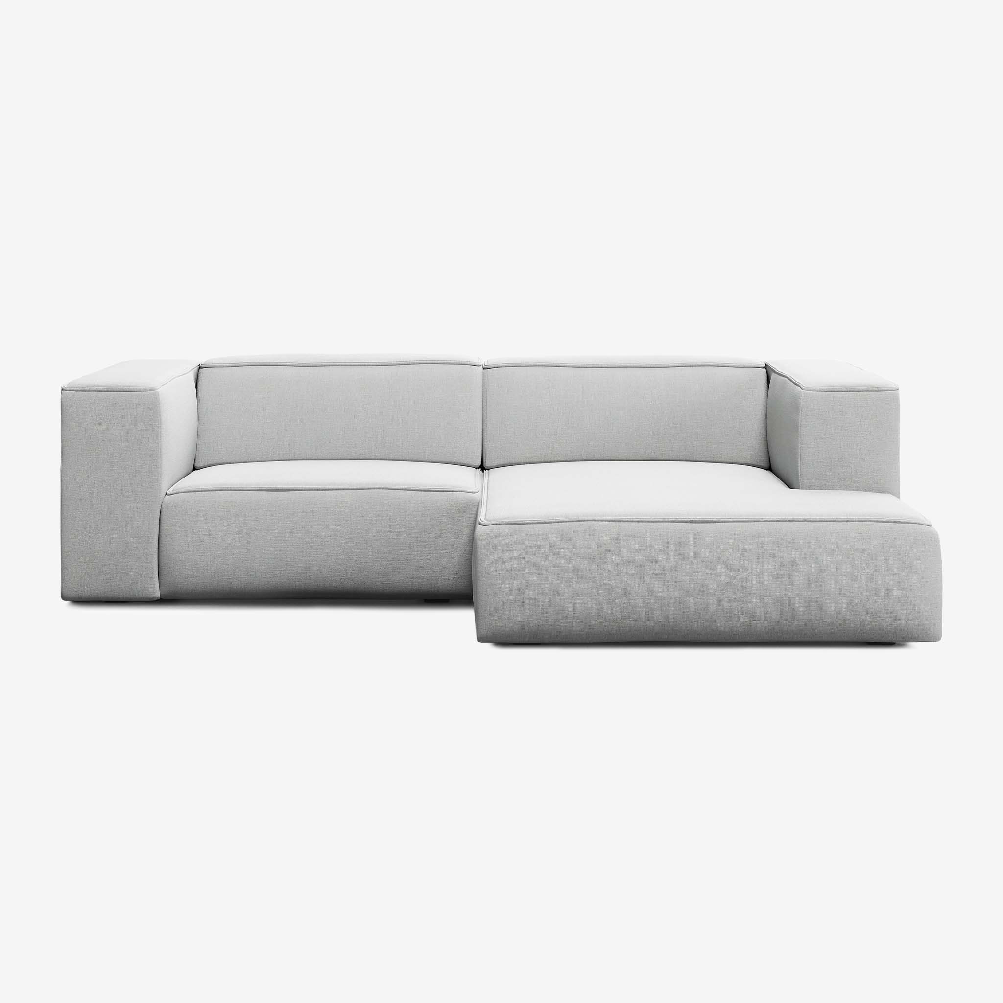 Meester Sofa 254x165 Nantes Grey Chine Rechts