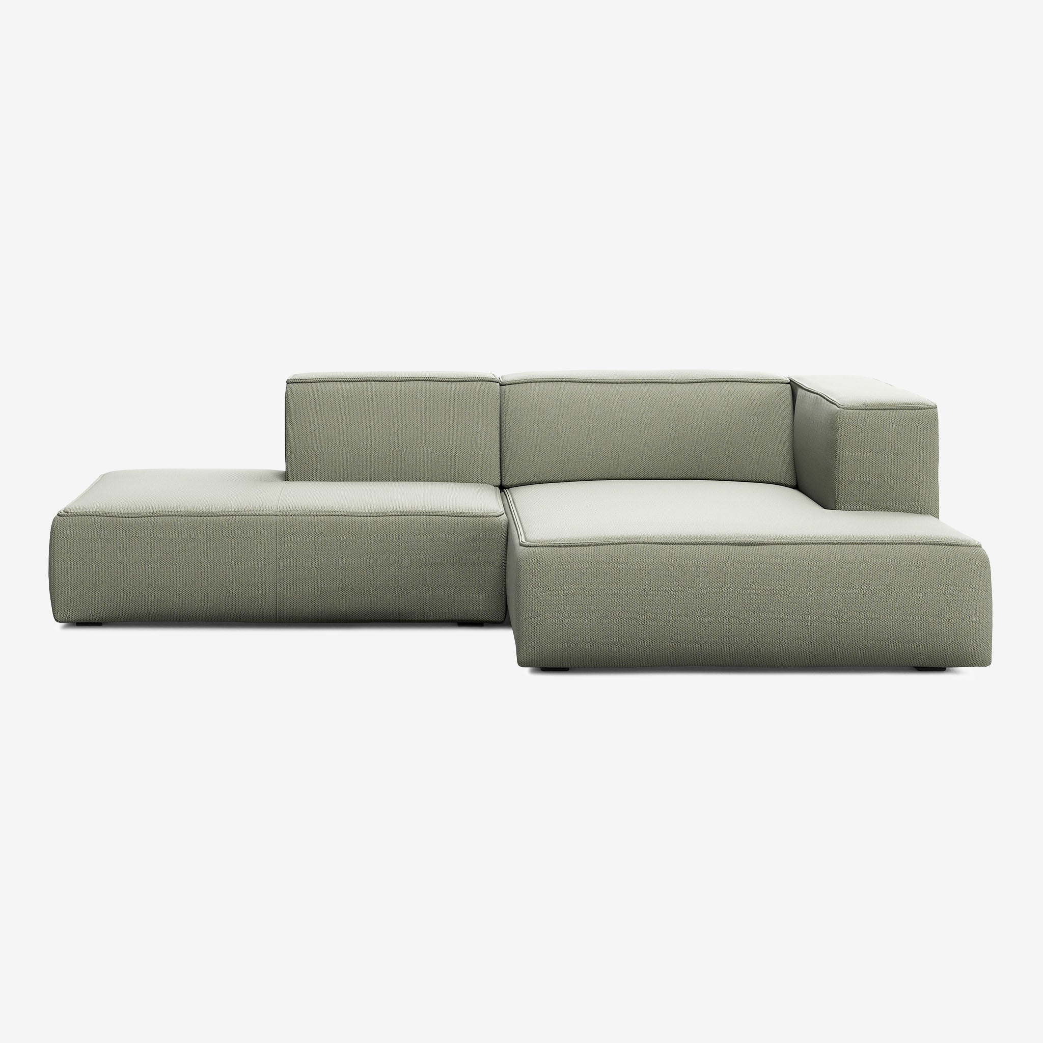 Meester Sofa 263x165 Arc Oxide Rechts