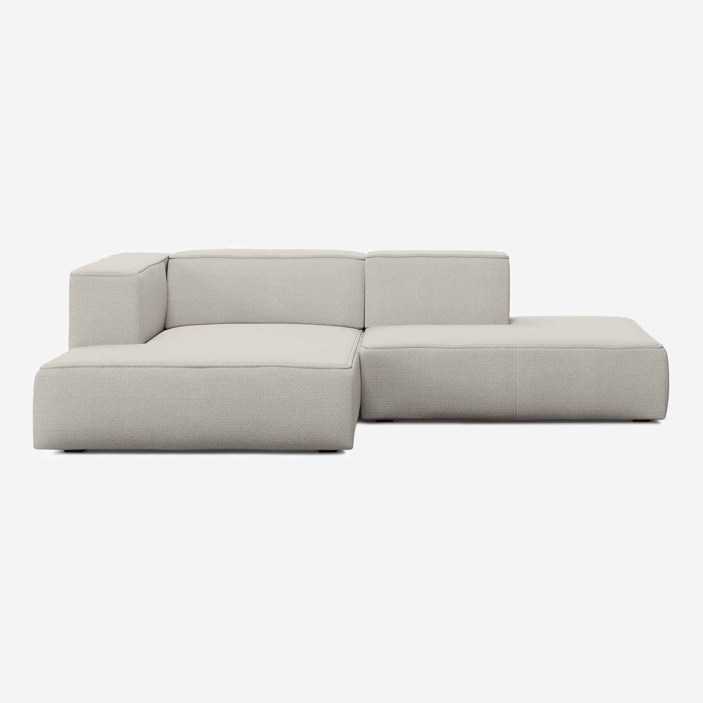 Meester Sofa 263x165 cm 3-Sitzer Links Savant Grey