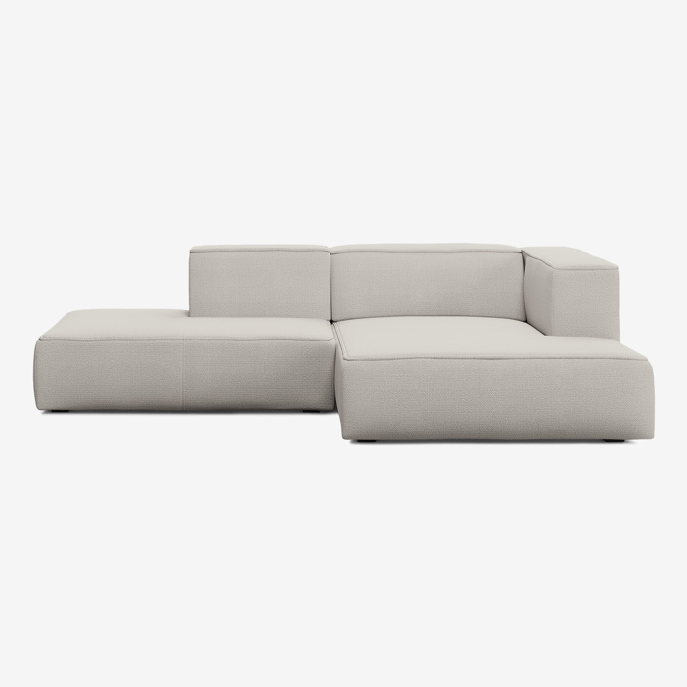 Meester Sofa 263x165 cm 3-Sitzer Rechts Savant Grey