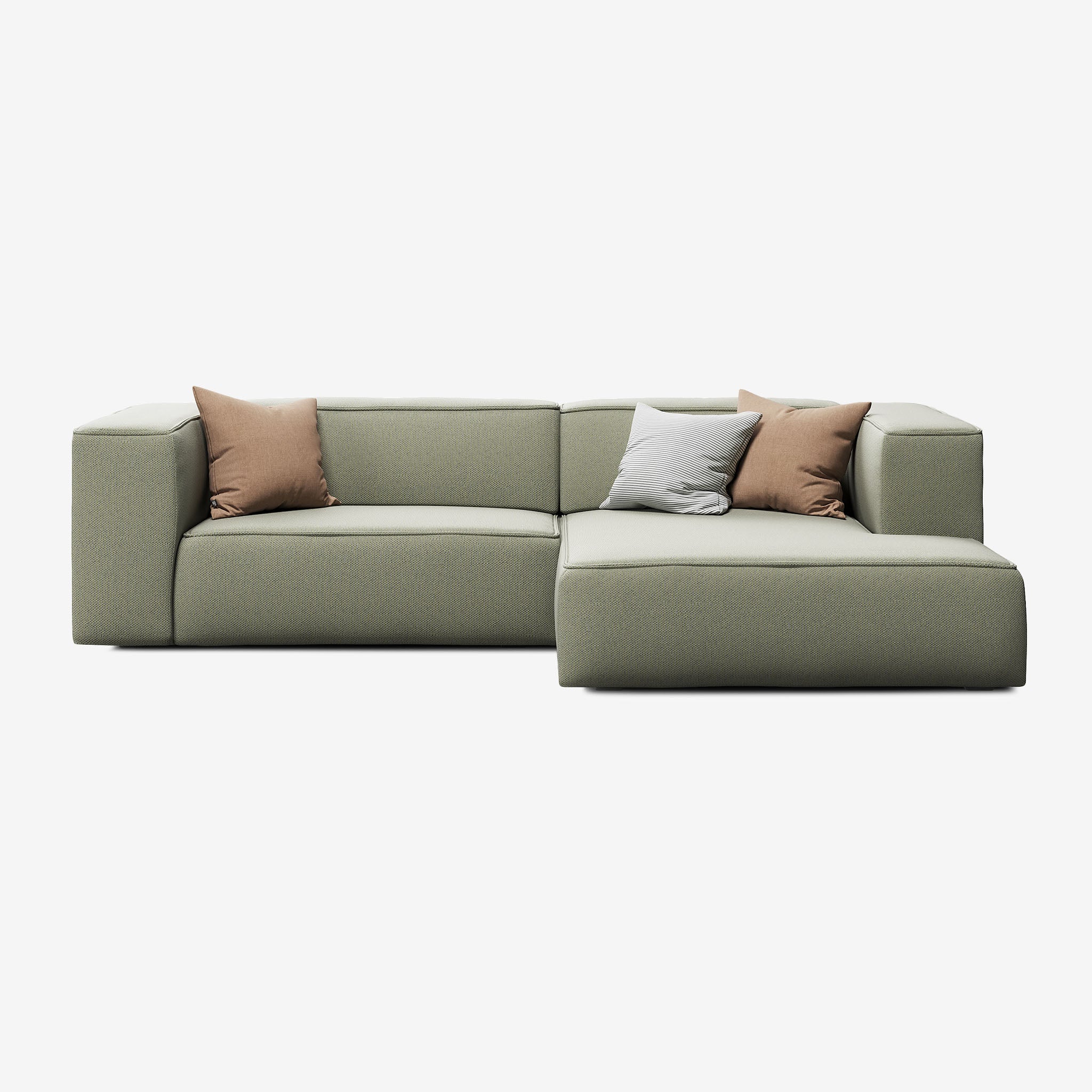 Meester Sofa 274x165 Arc Oxide Rechts