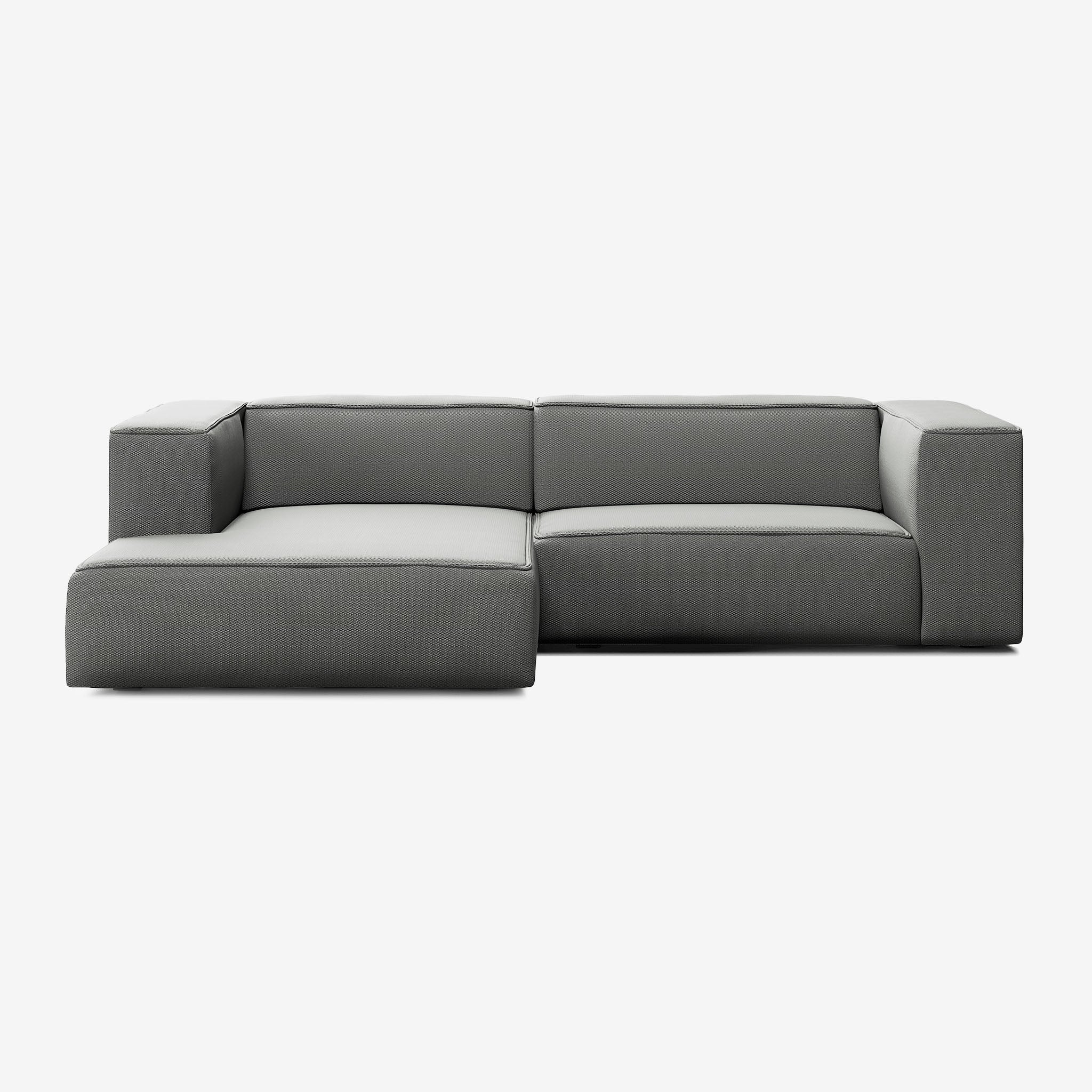 Meester Sofa 274x165 Loop Charcoal Links