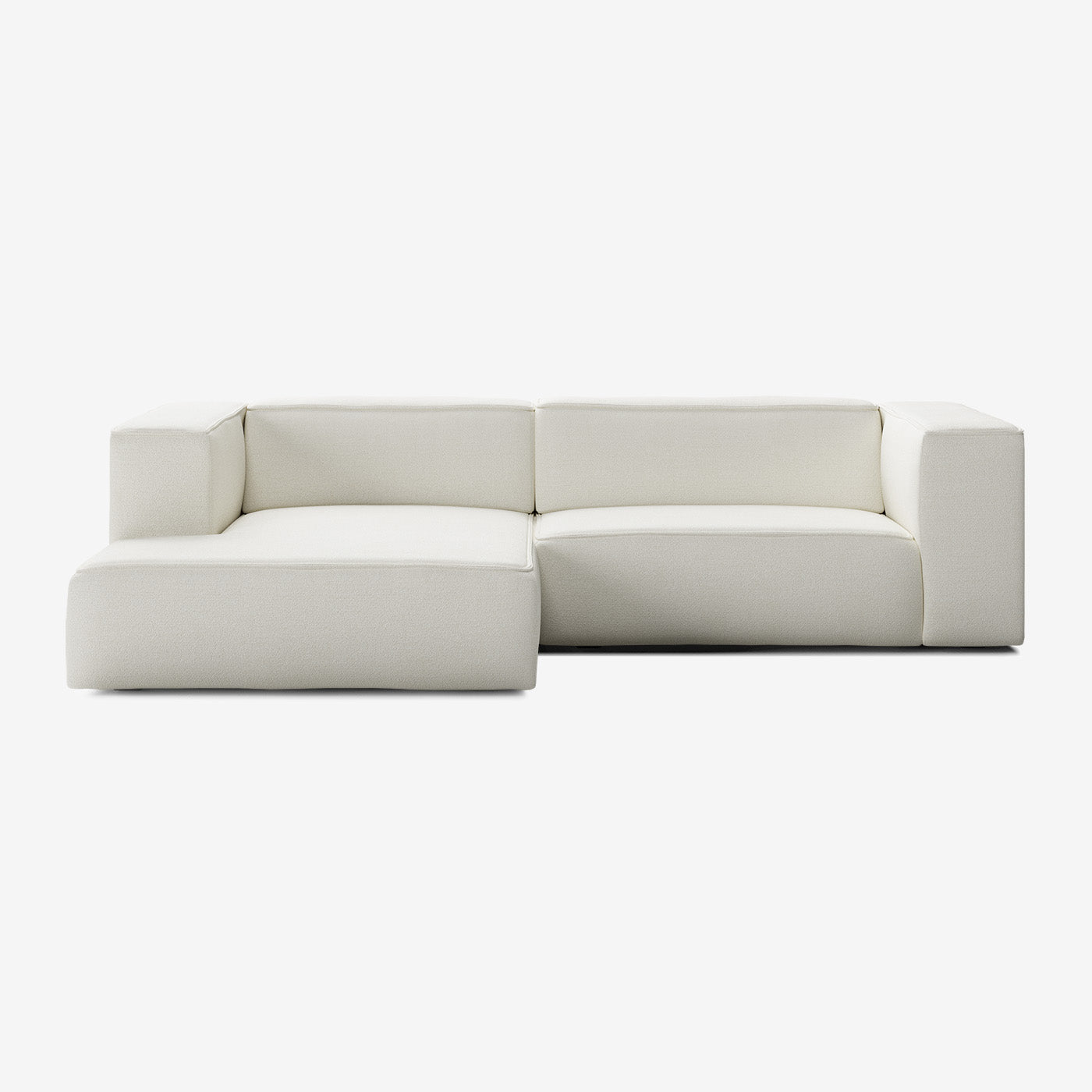 Meester Sofa 274x165 cm 4-Sitzer Links Tundra Swan
