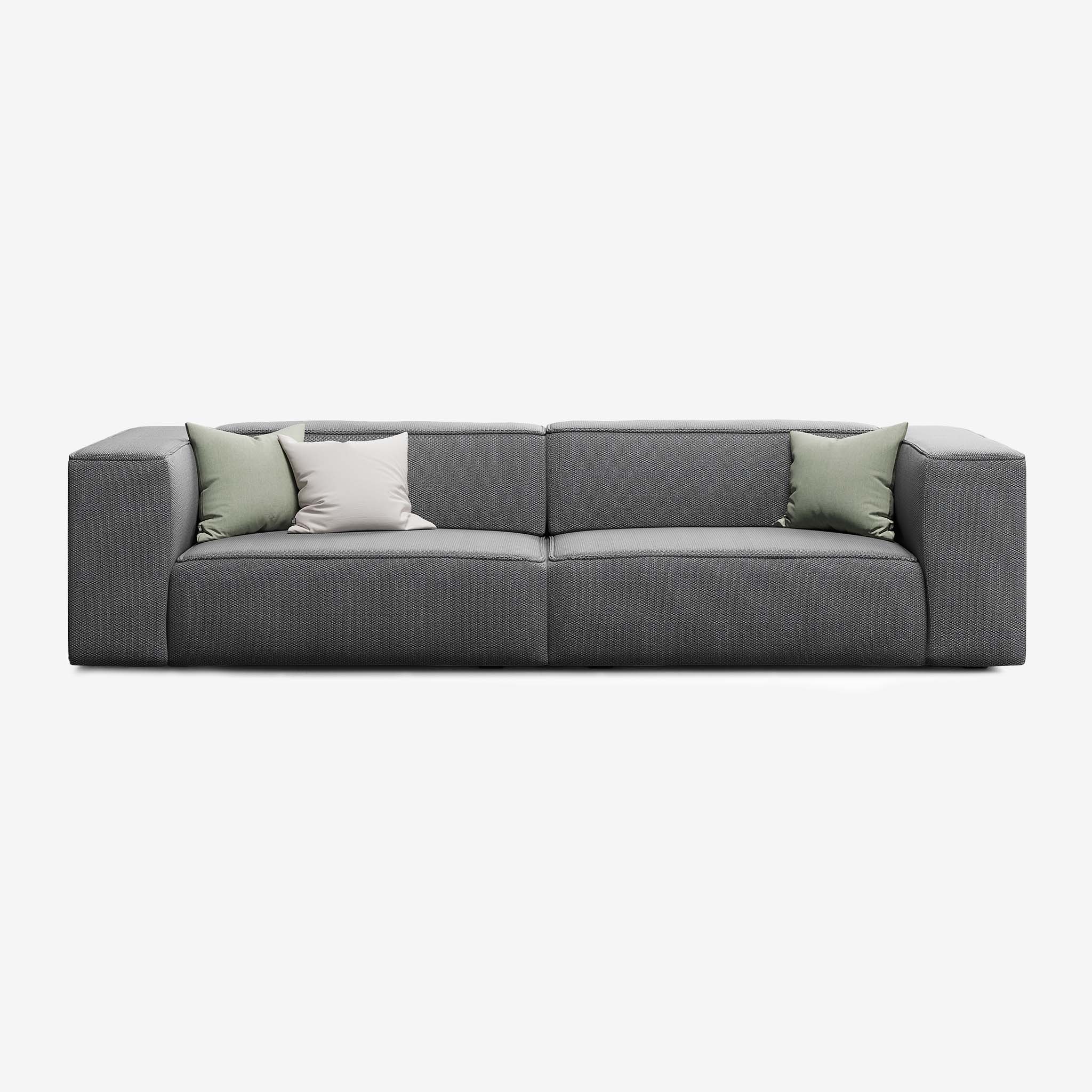 Meester Sofa 294x100 Loop Charcoal