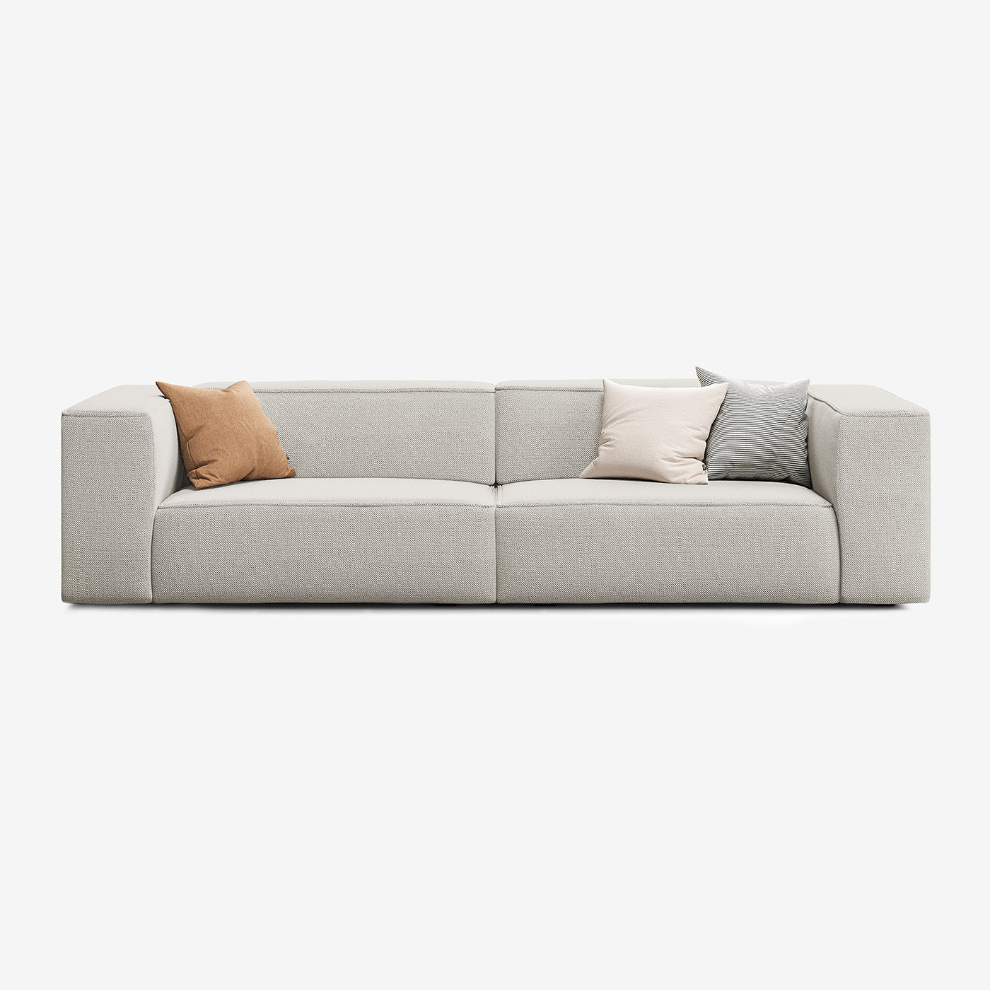 Meester Sofa 294x100 cm 4-Sitzer Savant Grey