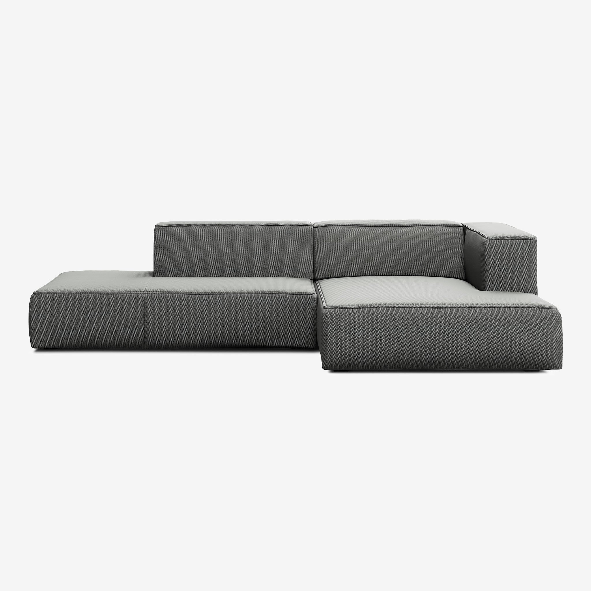 Meester Sofa 295x165 Loop Charcoal Rechts