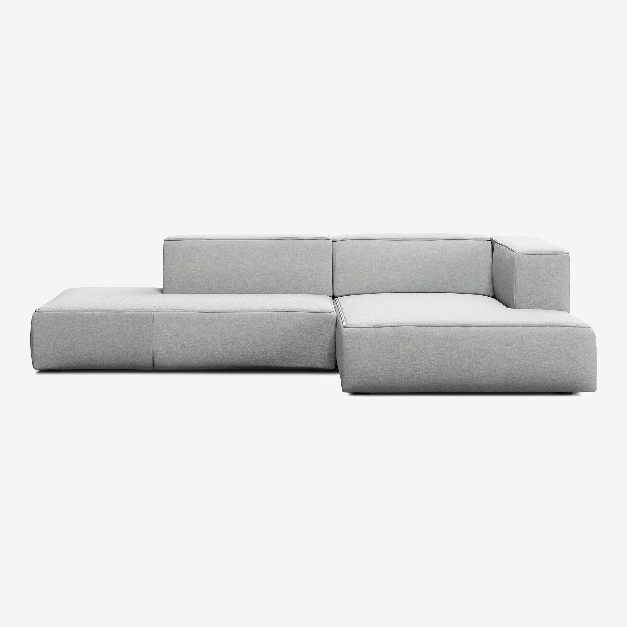 Meester Sofa 295x165 Nantes Grey Chine Rechts