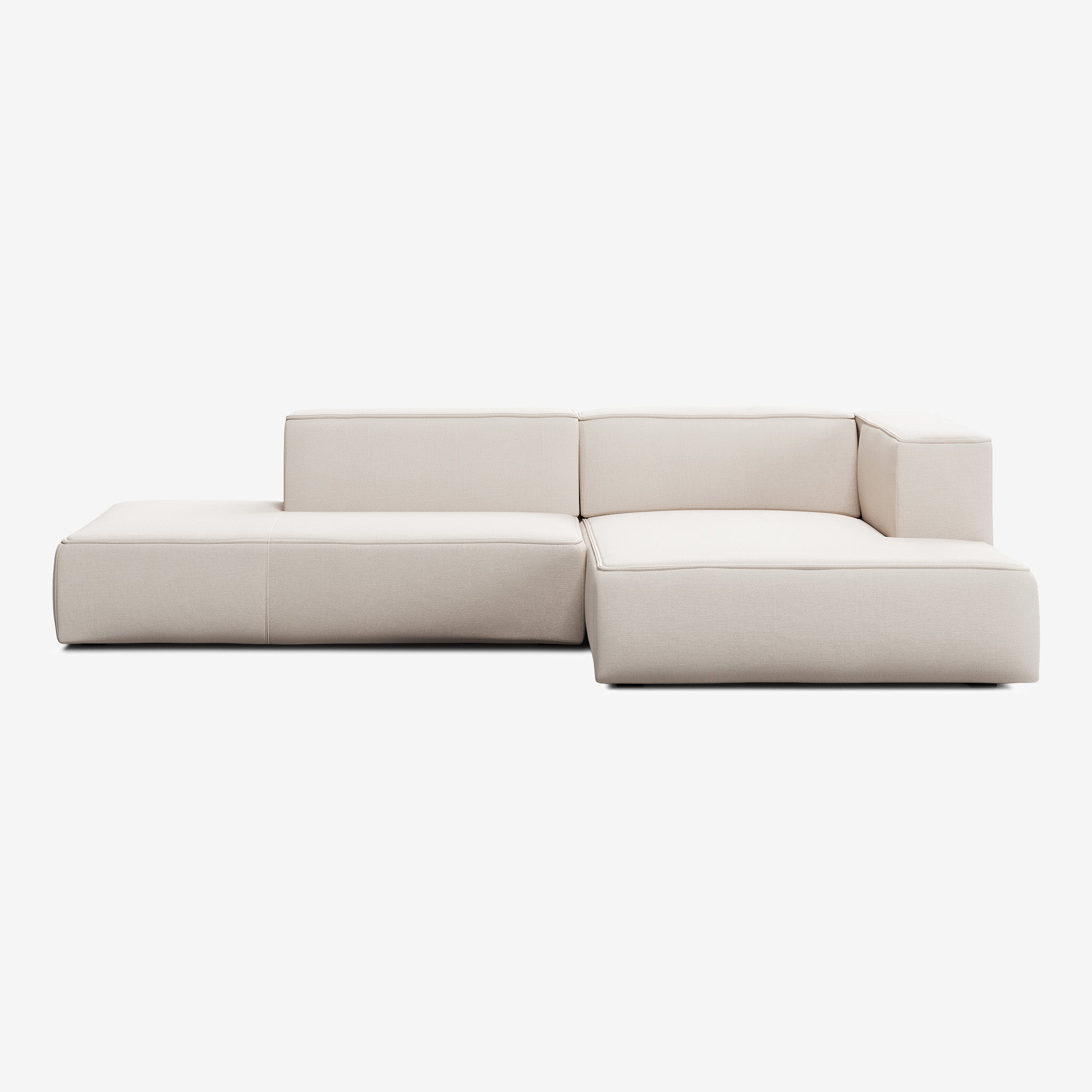 Meester Sofa 295x165 Nantes Linen Chalk Rechts