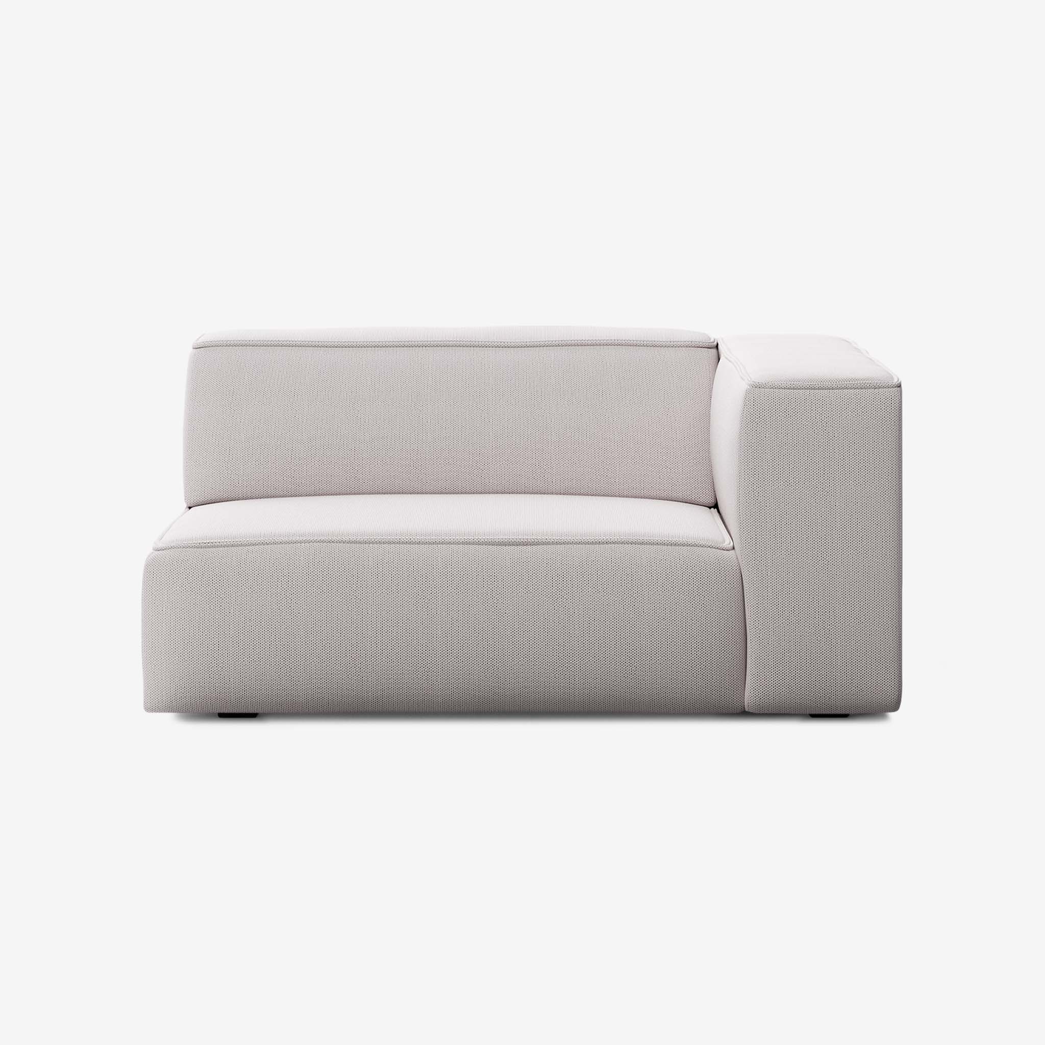 Meester Sofa 2 Sitzer Rechts Arc Concrete