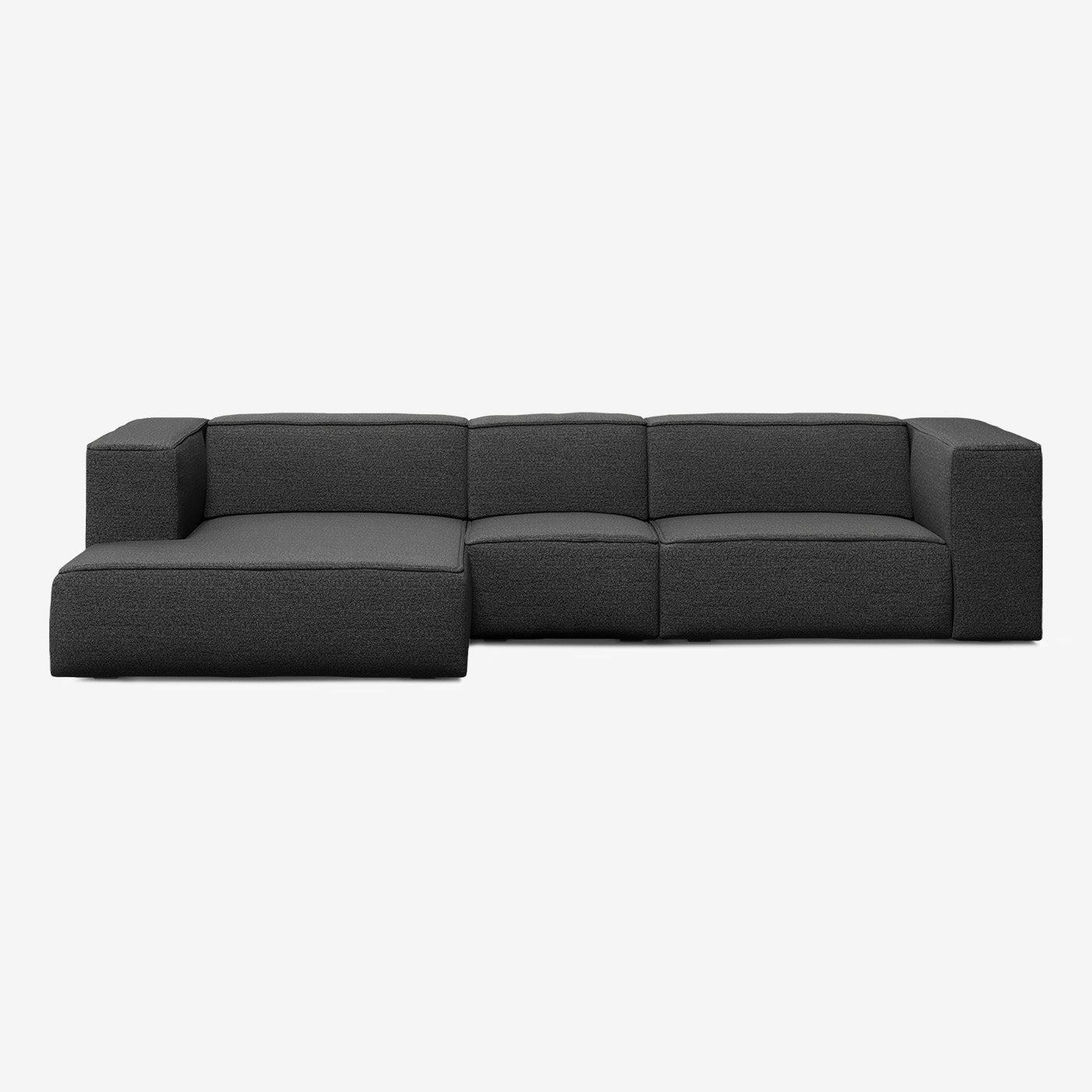 Meester Sofa 322x165 cm 5-Sitzer Links Tundra Gorilla
